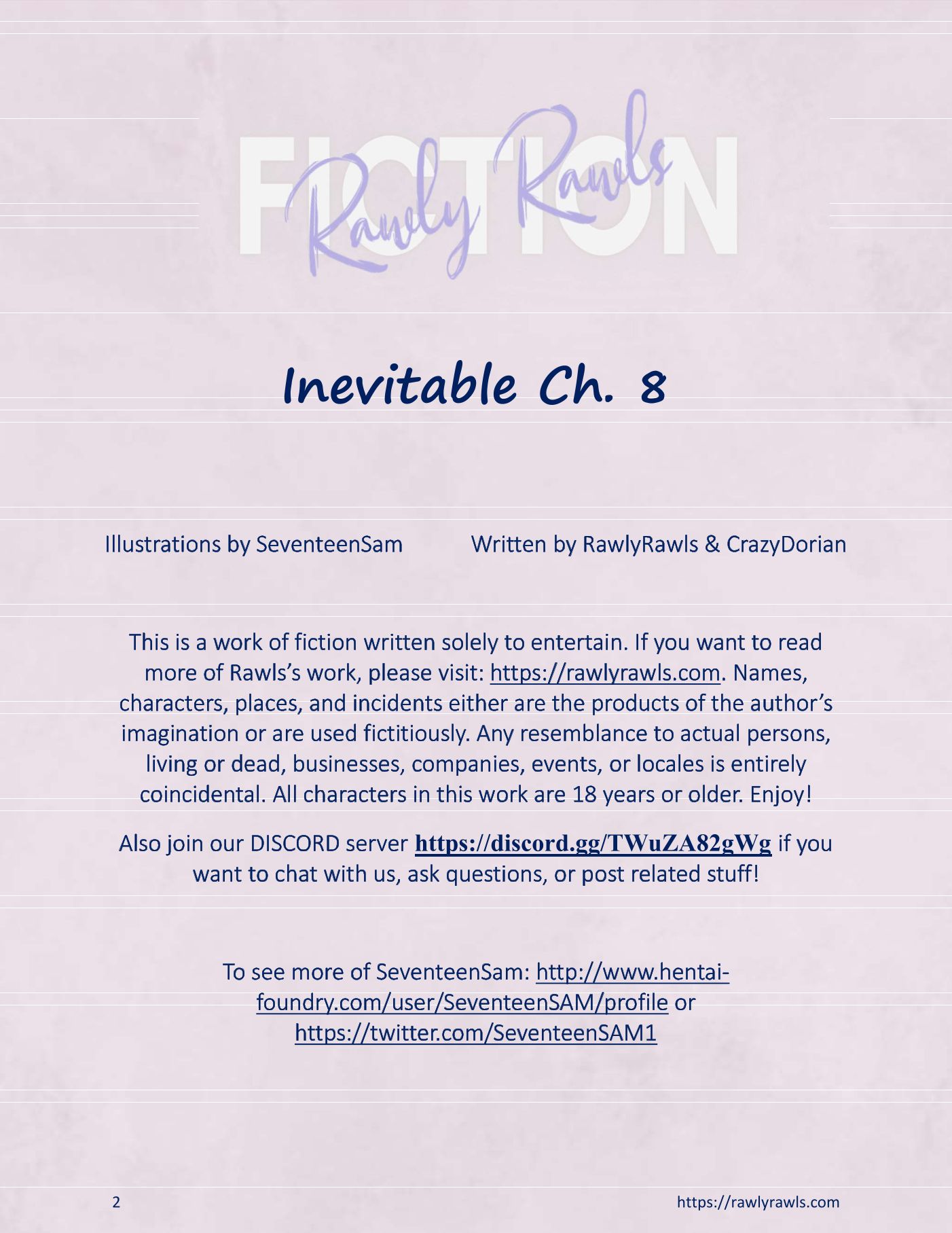 Inevitable [SeventeenSam , RawlyRawls] Chapter 8 - Page 2