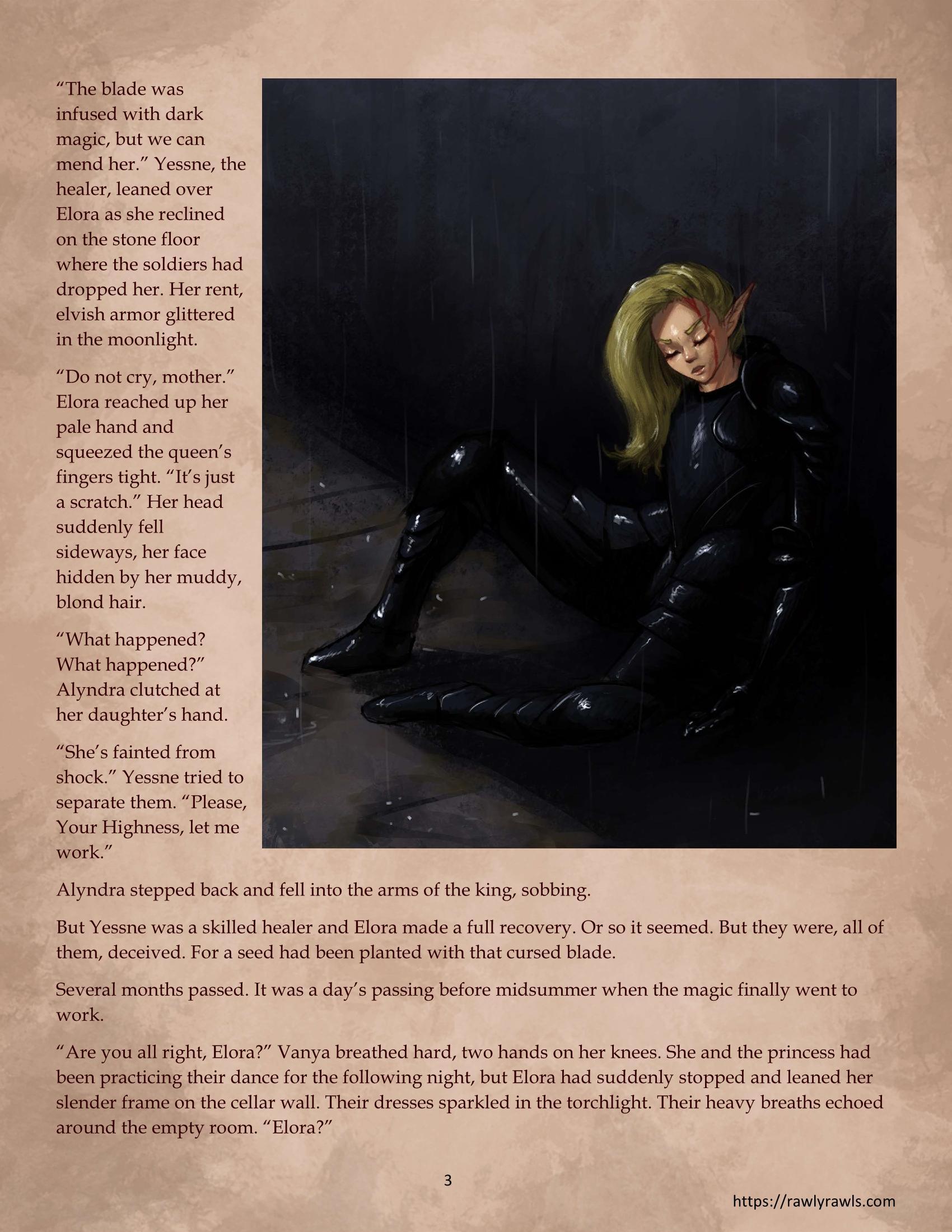 Elora’s Taste of Black Magic [CreamCadet , RawlyRawls] Chapter 1 - Page 3
