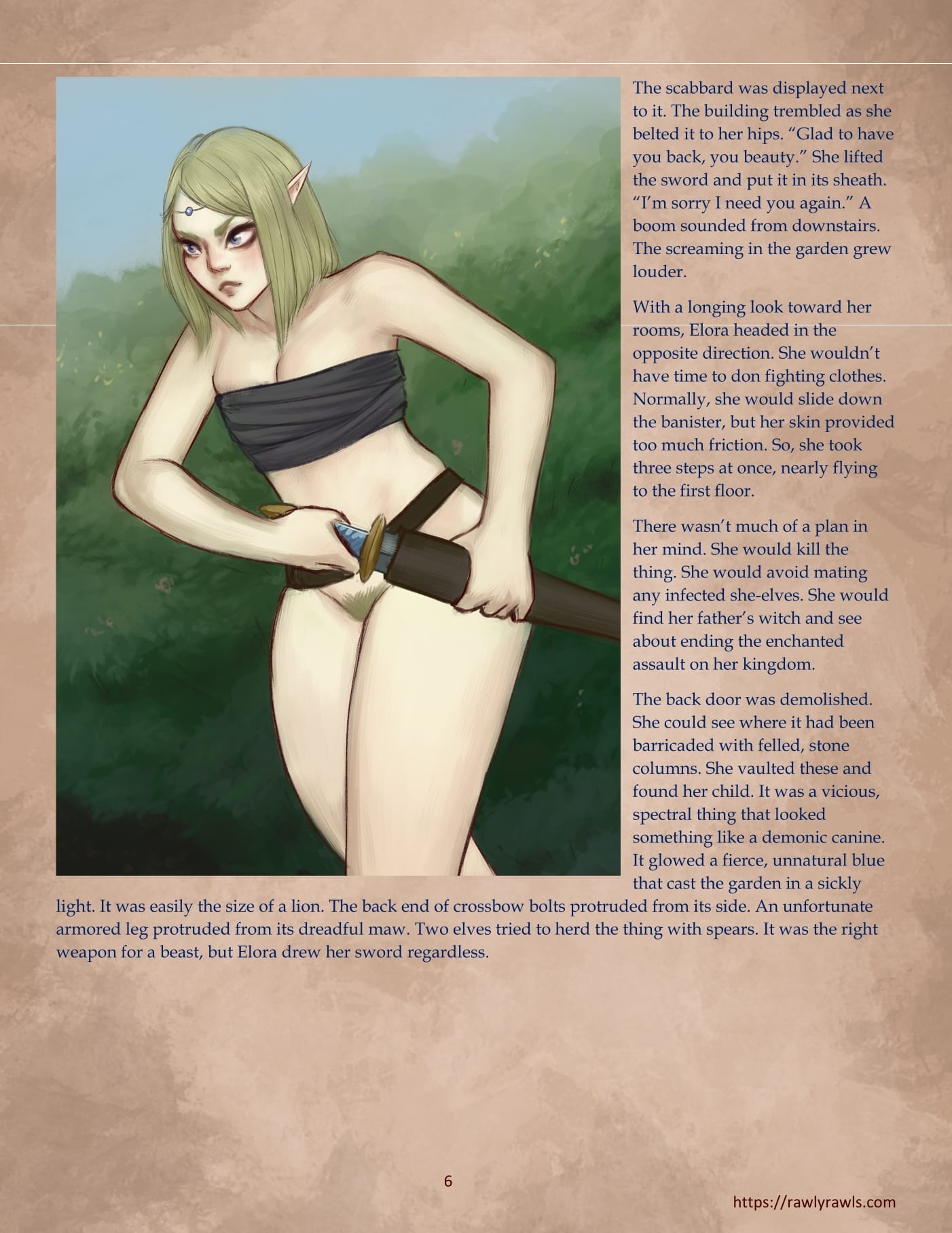 Elora’s Taste of Black Magic [CreamCadet , RawlyRawls] Chapter 10 - Page 6