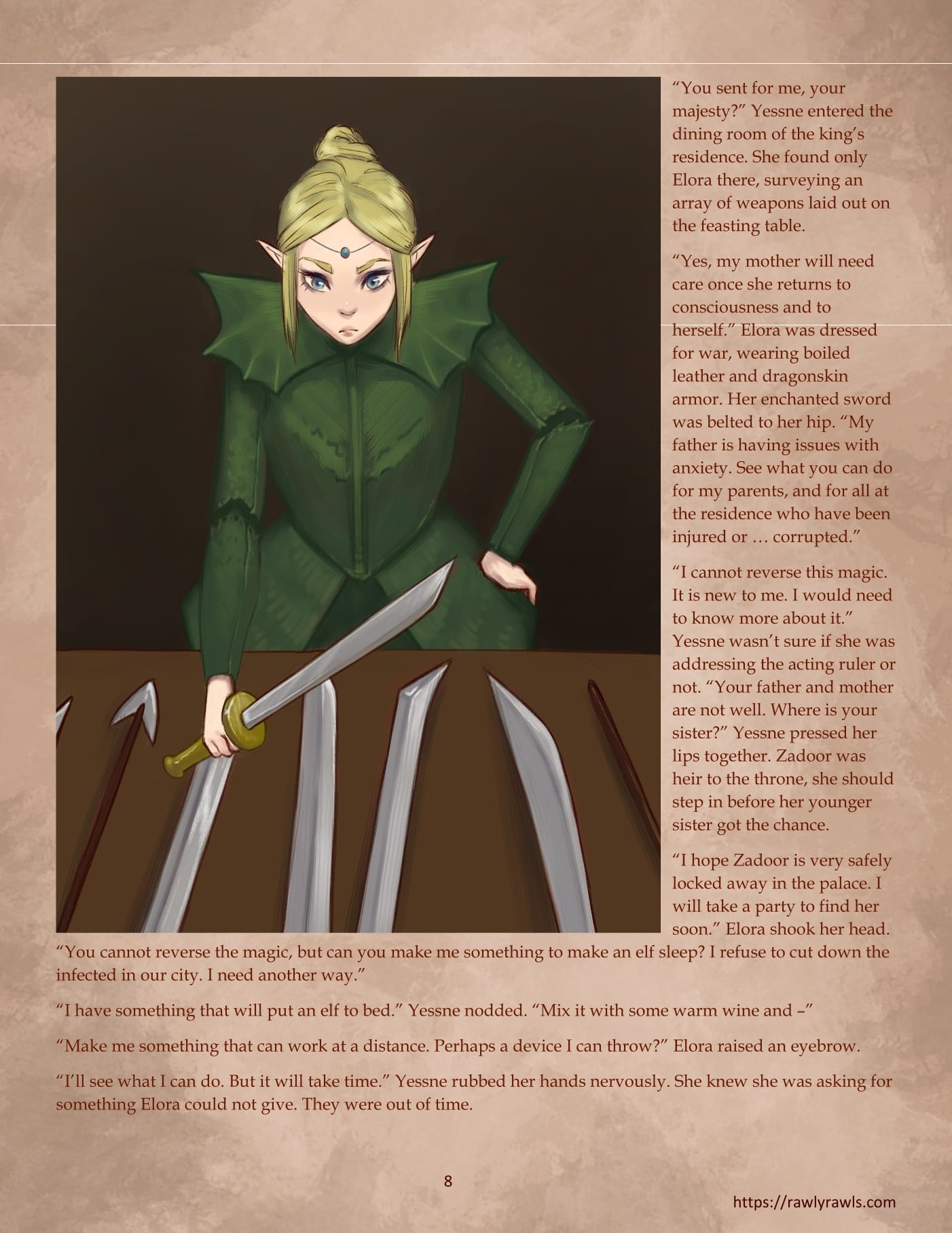 Elora’s Taste of Black Magic [CreamCadet , RawlyRawls] Chapter 11 - Page 8