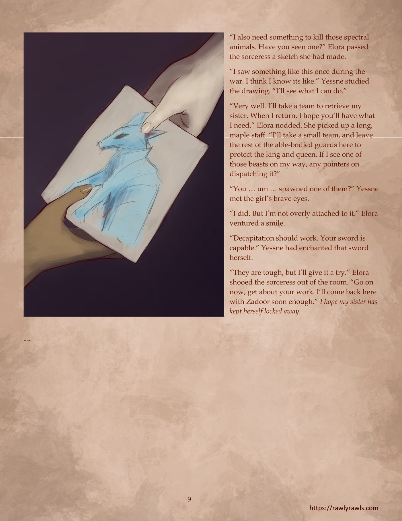 Elora’s Taste of Black Magic [CreamCadet , RawlyRawls] Chapter 11 - Page 9