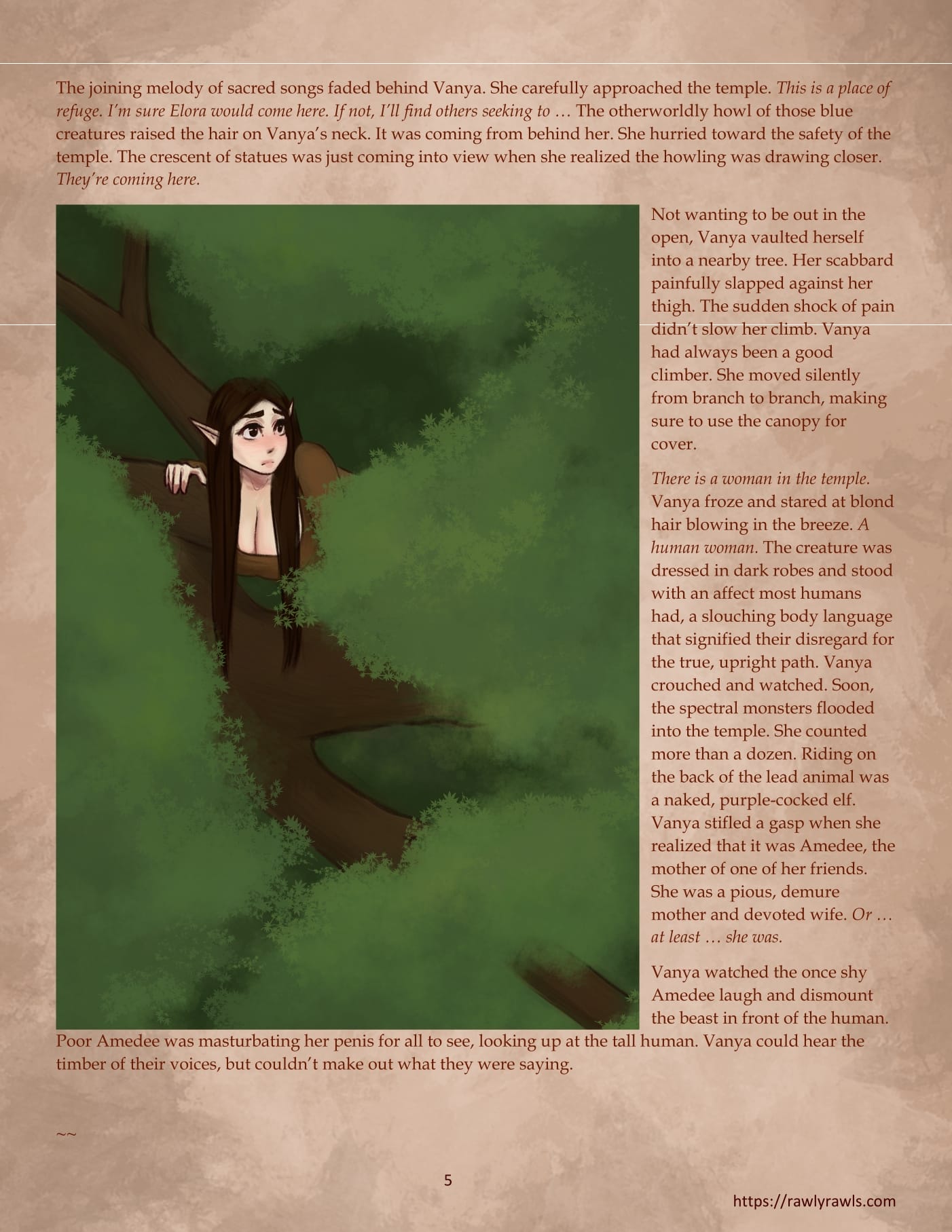 Elora’s Taste of Black Magic [CreamCadet , RawlyRawls] Chapter 12 - Page 5