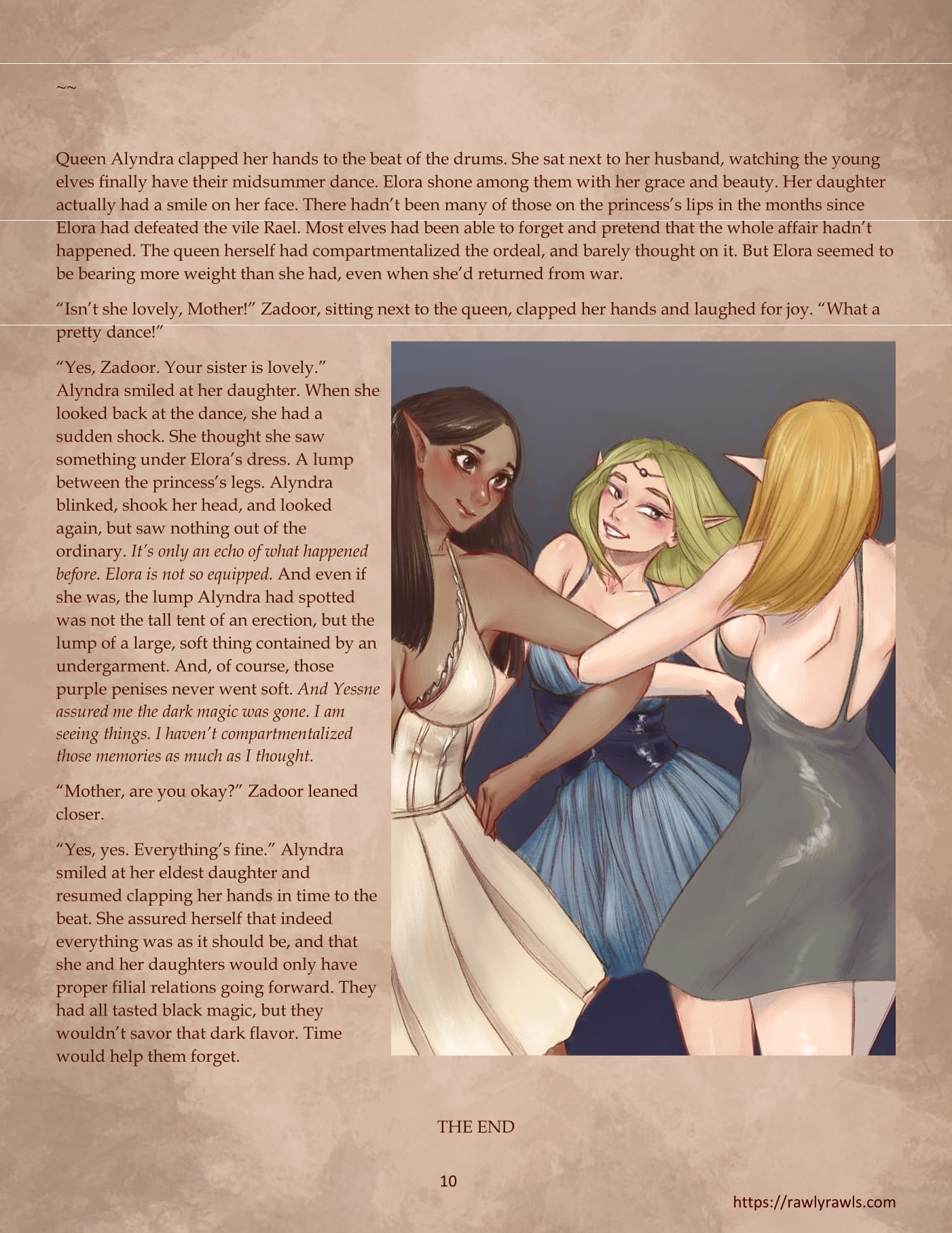 Elora’s Taste of Black Magic [CreamCadet , RawlyRawls] Chapter 14 - Page 10