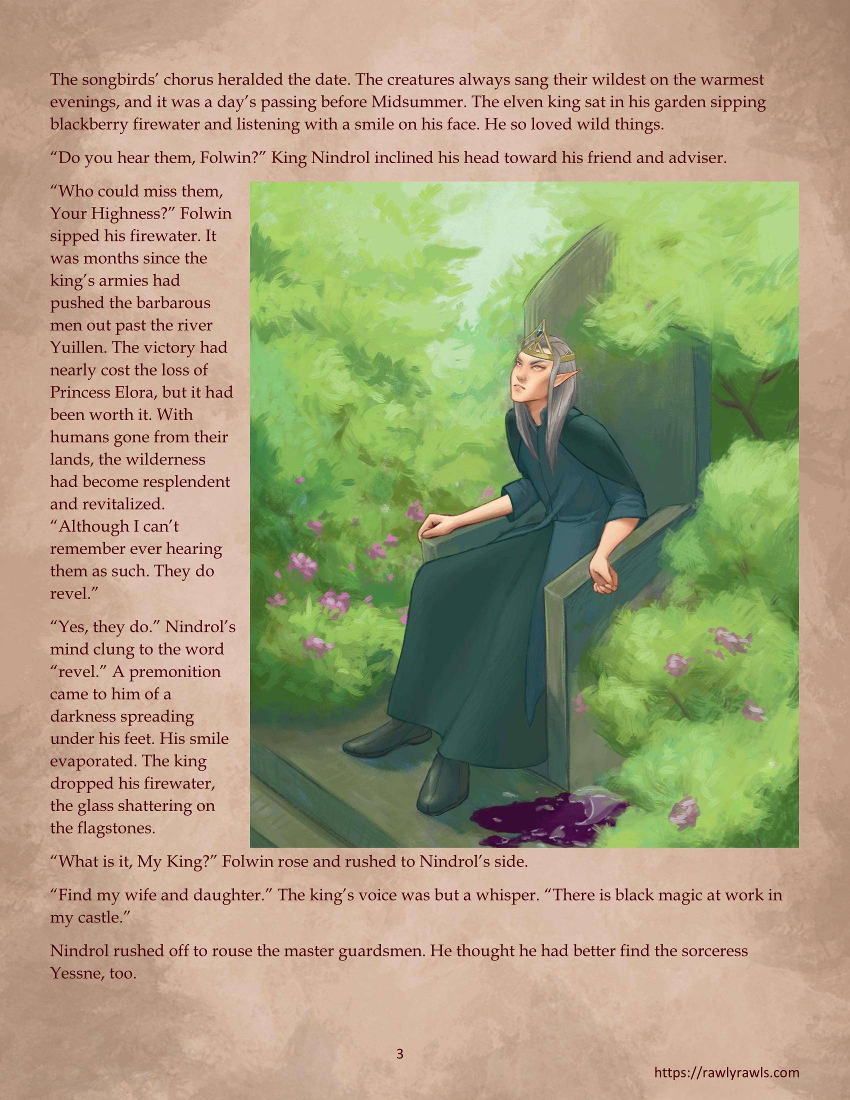 Elora’s Taste of Black Magic [CreamCadet , RawlyRawls] Chapter 2 - Page 3