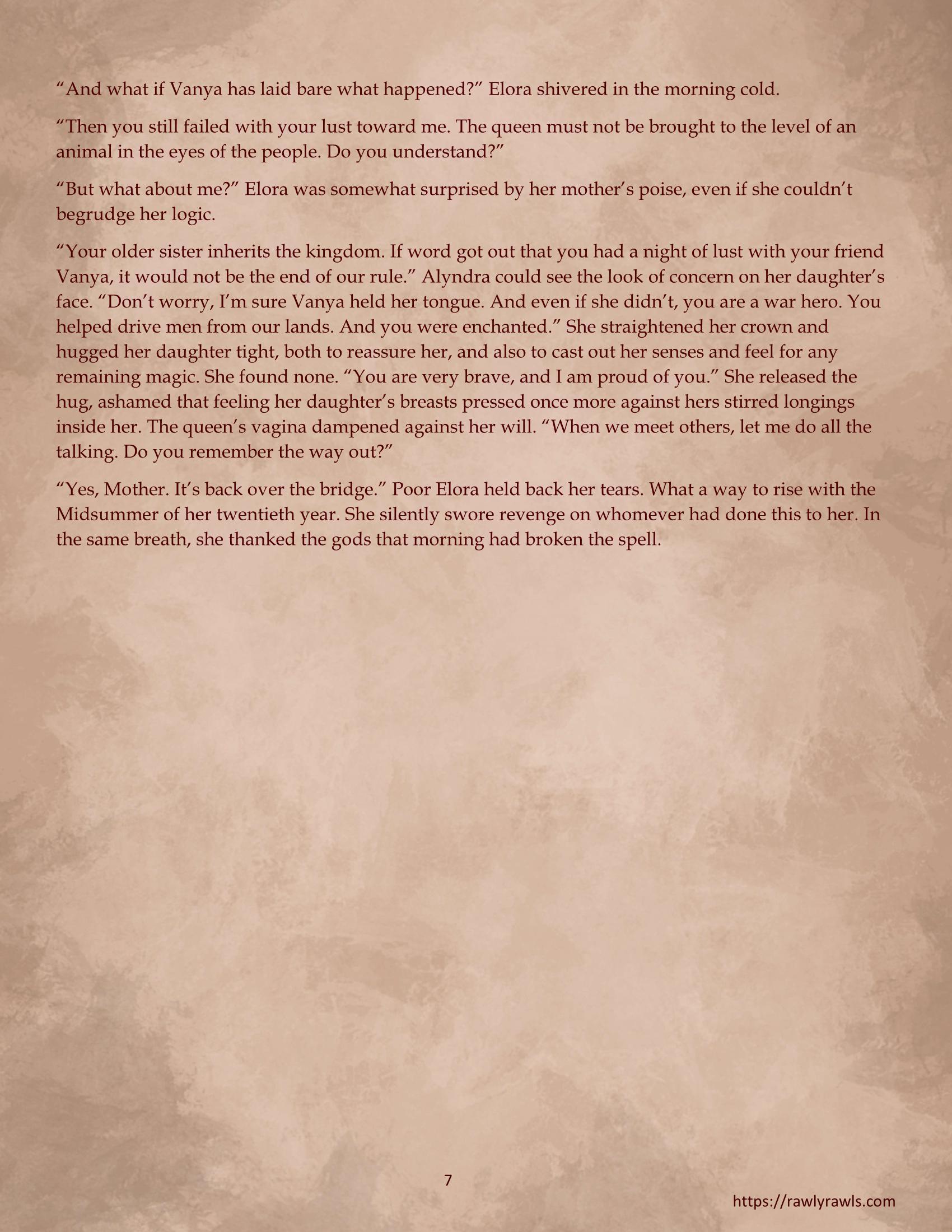 Elora’s Taste of Black Magic [CreamCadet , RawlyRawls] Chapter 3 - Page 7