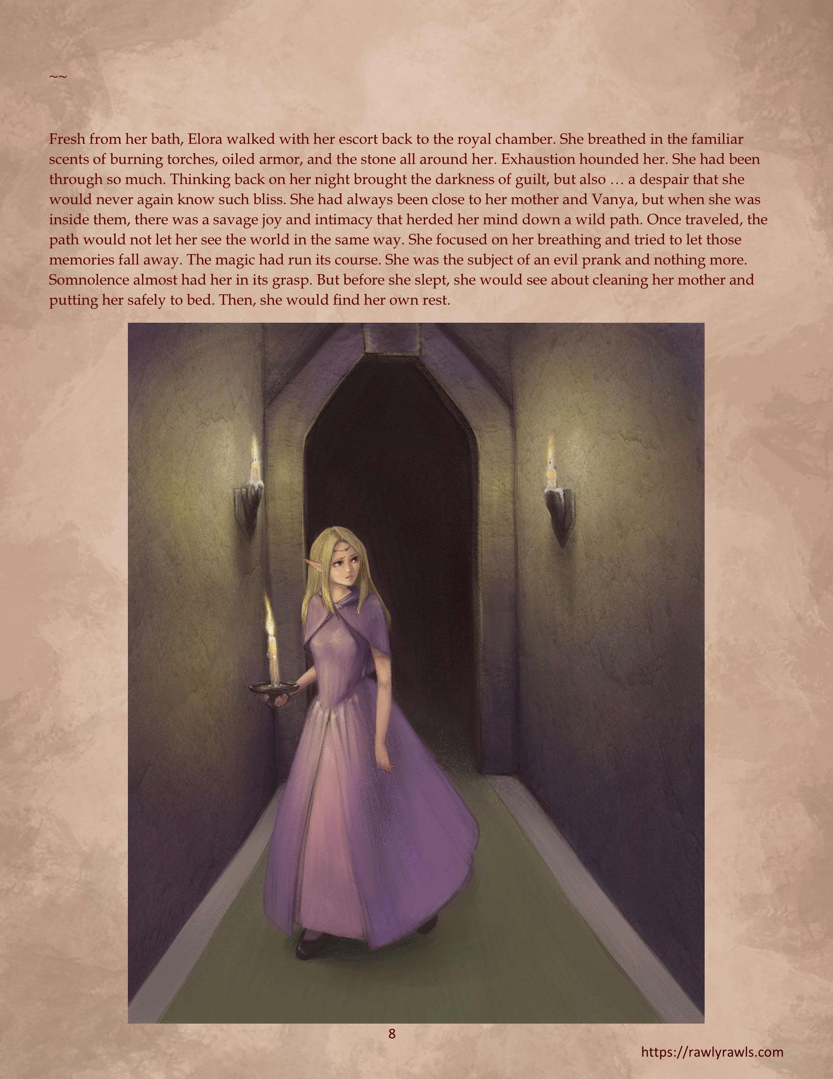 Elora’s Taste of Black Magic [CreamCadet , RawlyRawls] Chapter 4 - Page 8
