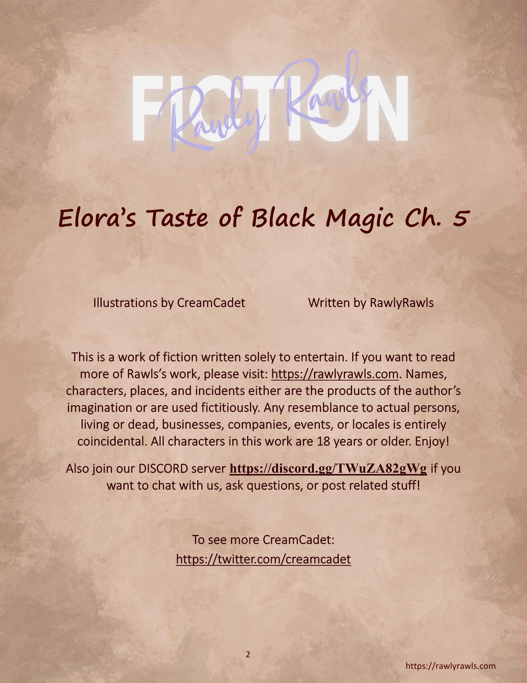 Elora’s Taste of Black Magic [CreamCadet , RawlyRawls] Chapter 5 - Page 2