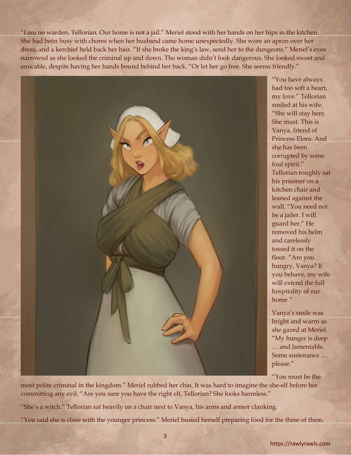 Elora’s Taste of Black Magic [CreamCadet , RawlyRawls] Chapter 7 - Page 3