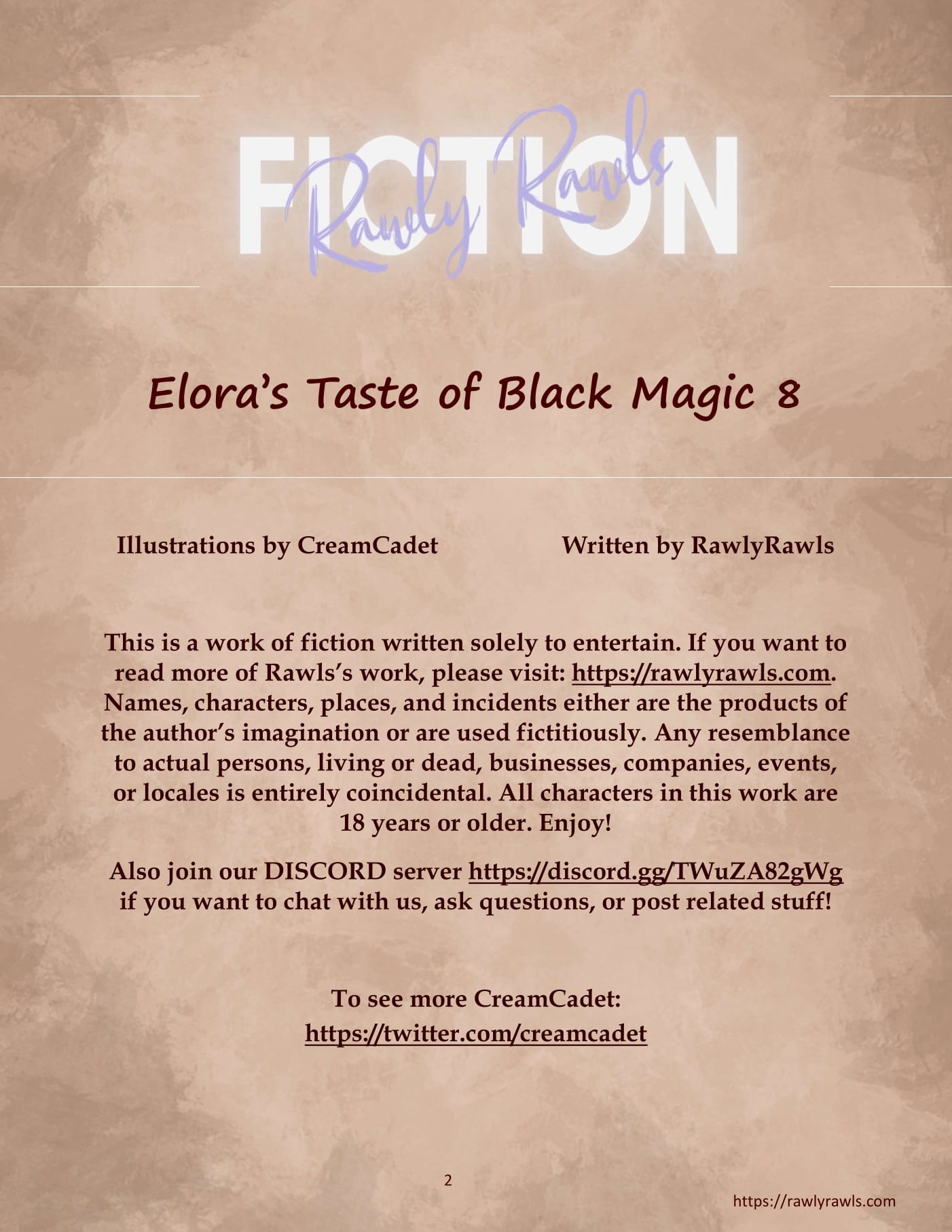 Elora’s Taste of Black Magic [CreamCadet , RawlyRawls] Chapter 9 - Page 2