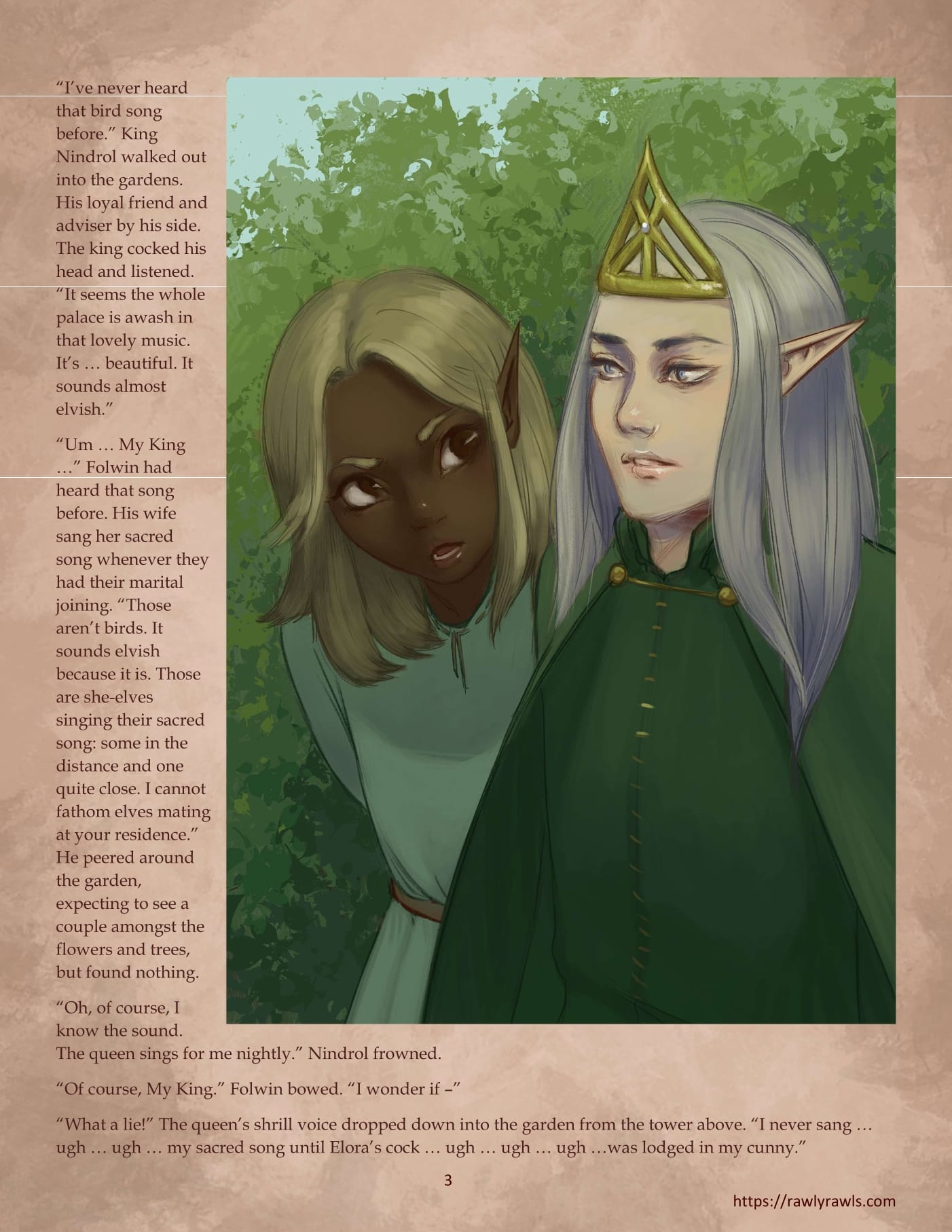 Elora’s Taste of Black Magic [CreamCadet , RawlyRawls] Chapter 9 - Page 3