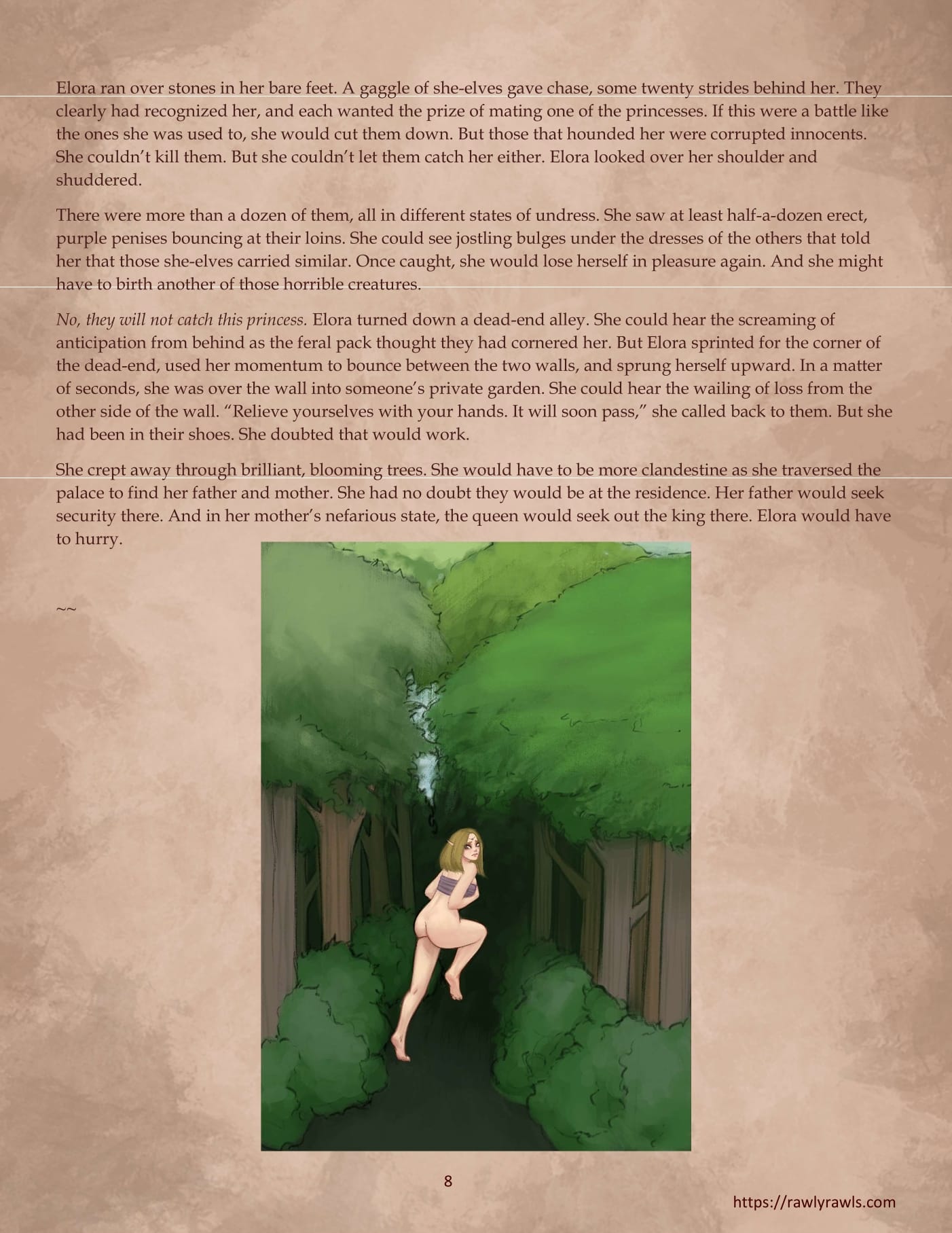 Elora’s Taste of Black Magic [CreamCadet , RawlyRawls] Chapter 9 - Page 8