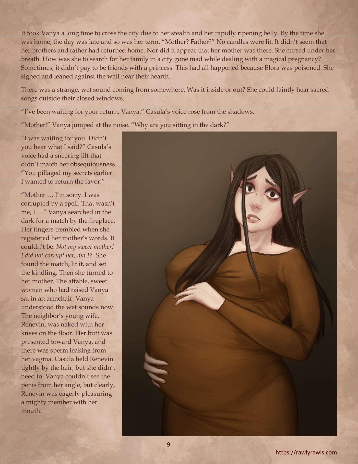 Elora’s Taste of Black Magic [CreamCadet , RawlyRawls] Chapter 9 - Page 9