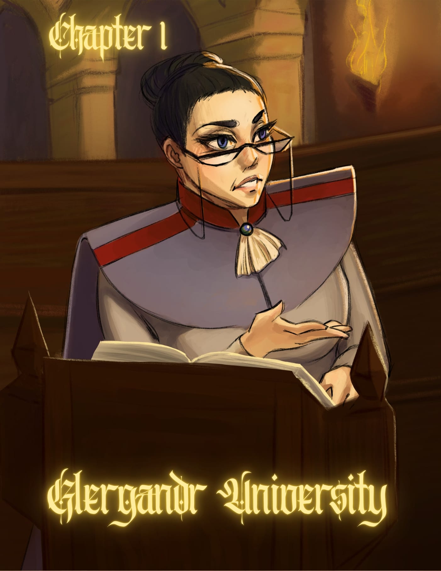 Glergandr University [CreamCadet , Rawly Rawls] Chapter 1 - Page 1