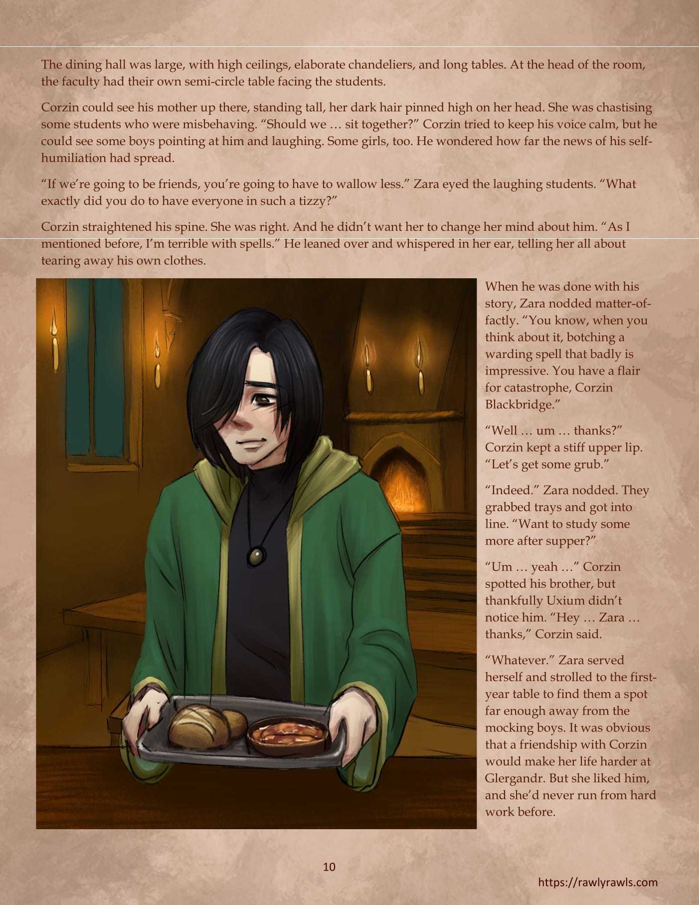Glergandr University [CreamCadet , Rawly Rawls] Chapter 1 - Page 10