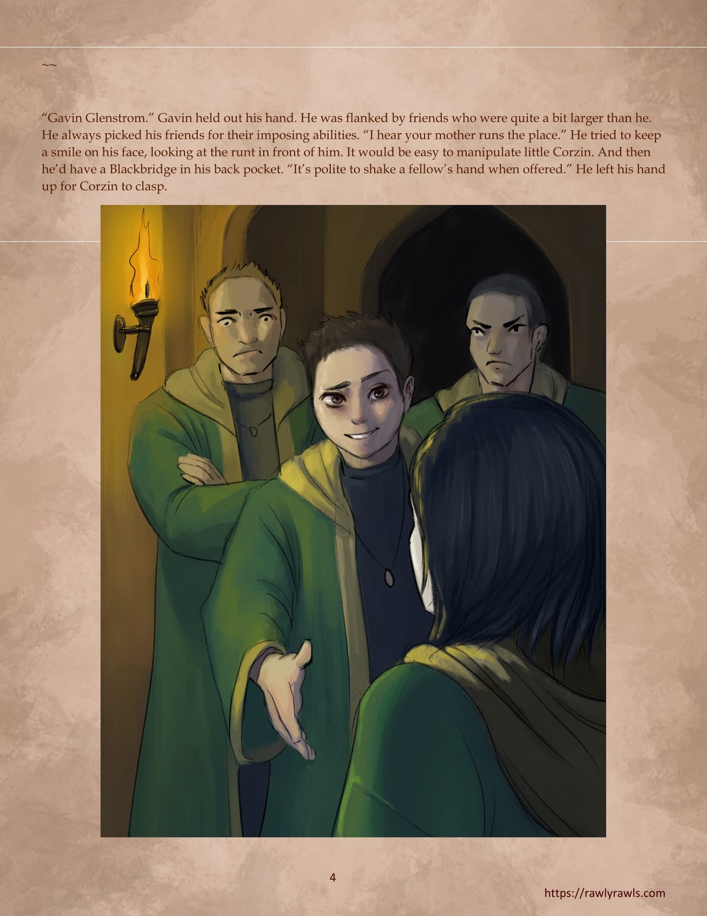 Glergandr University [CreamCadet , Rawly Rawls] Chapter 1 - Page 4