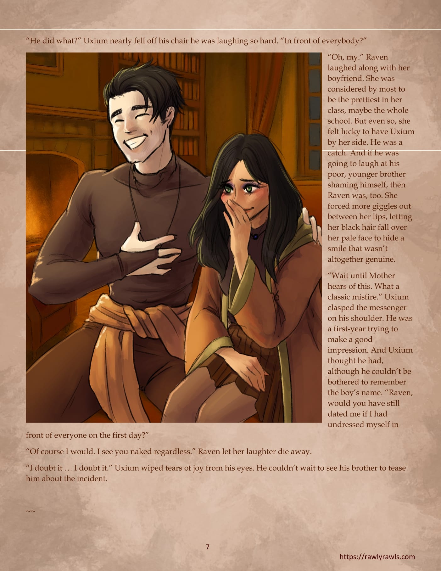 Glergandr University [CreamCadet , Rawly Rawls] Chapter 1 - Page 7
