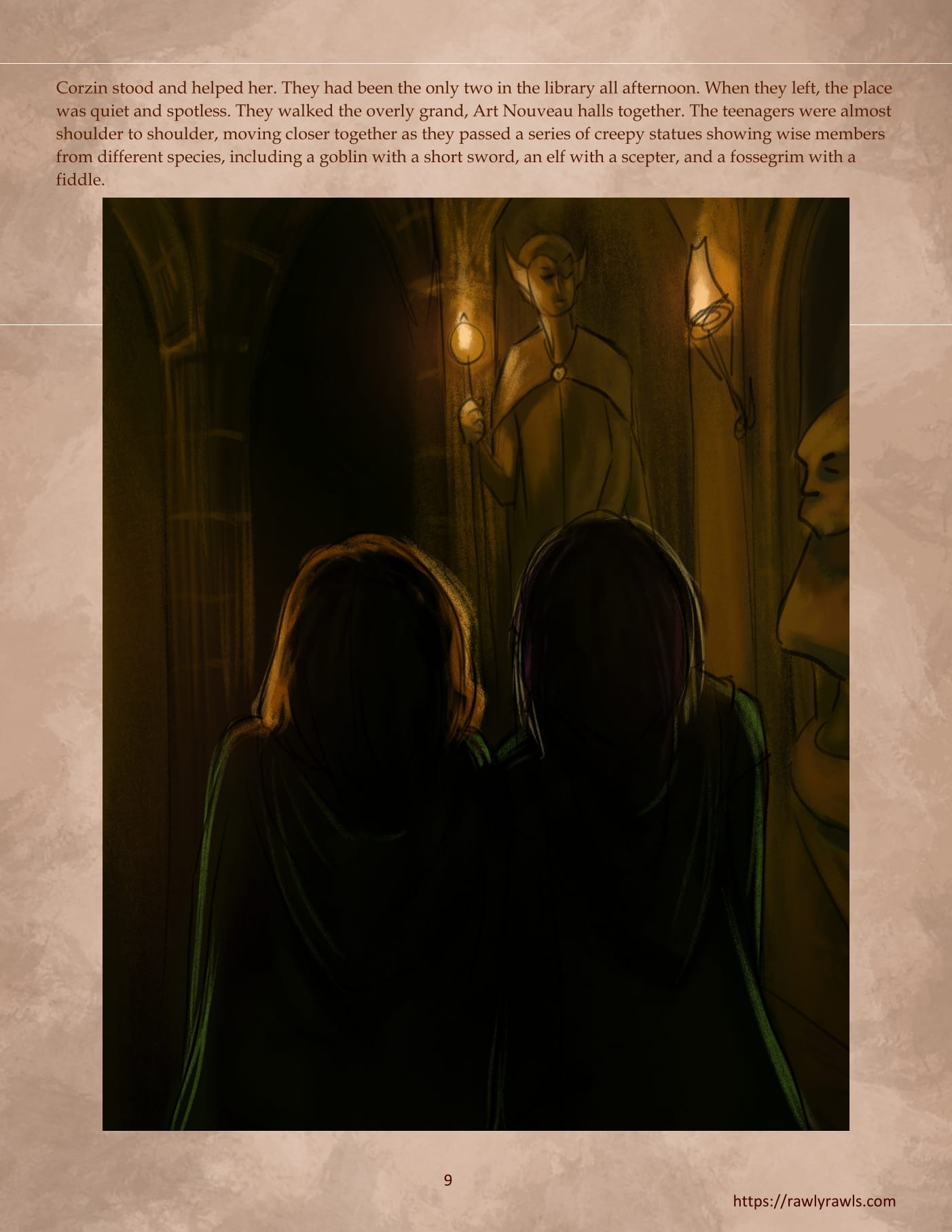 Glergandr University [CreamCadet , Rawly Rawls] Chapter 1 - Page 9