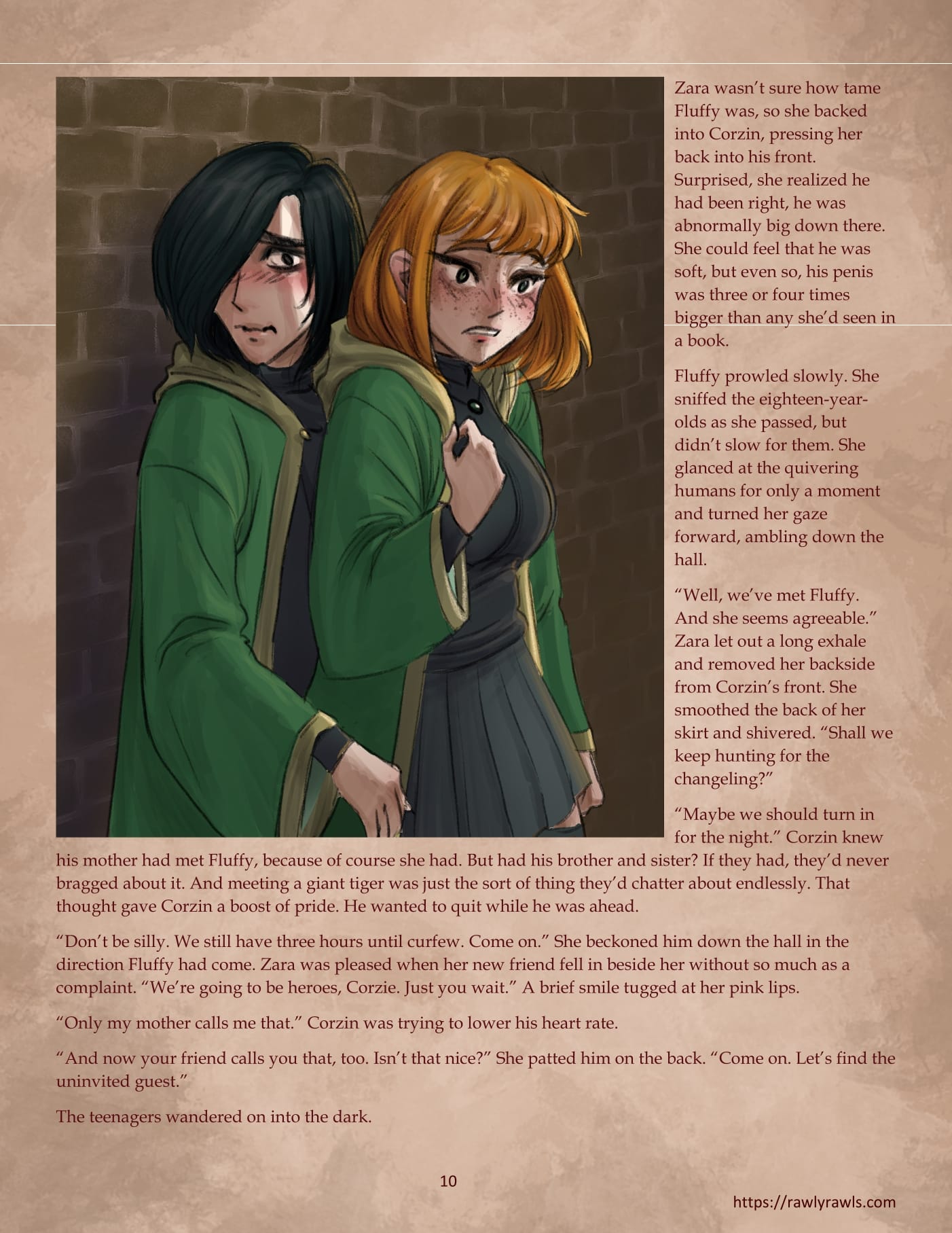 Glergandr University [CreamCadet , Rawly Rawls] Chapter 2 - Page 10