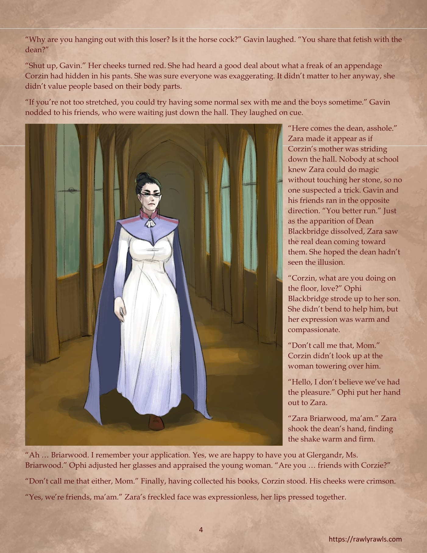 Glergandr University [CreamCadet , Rawly Rawls] Chapter 2 - Page 4