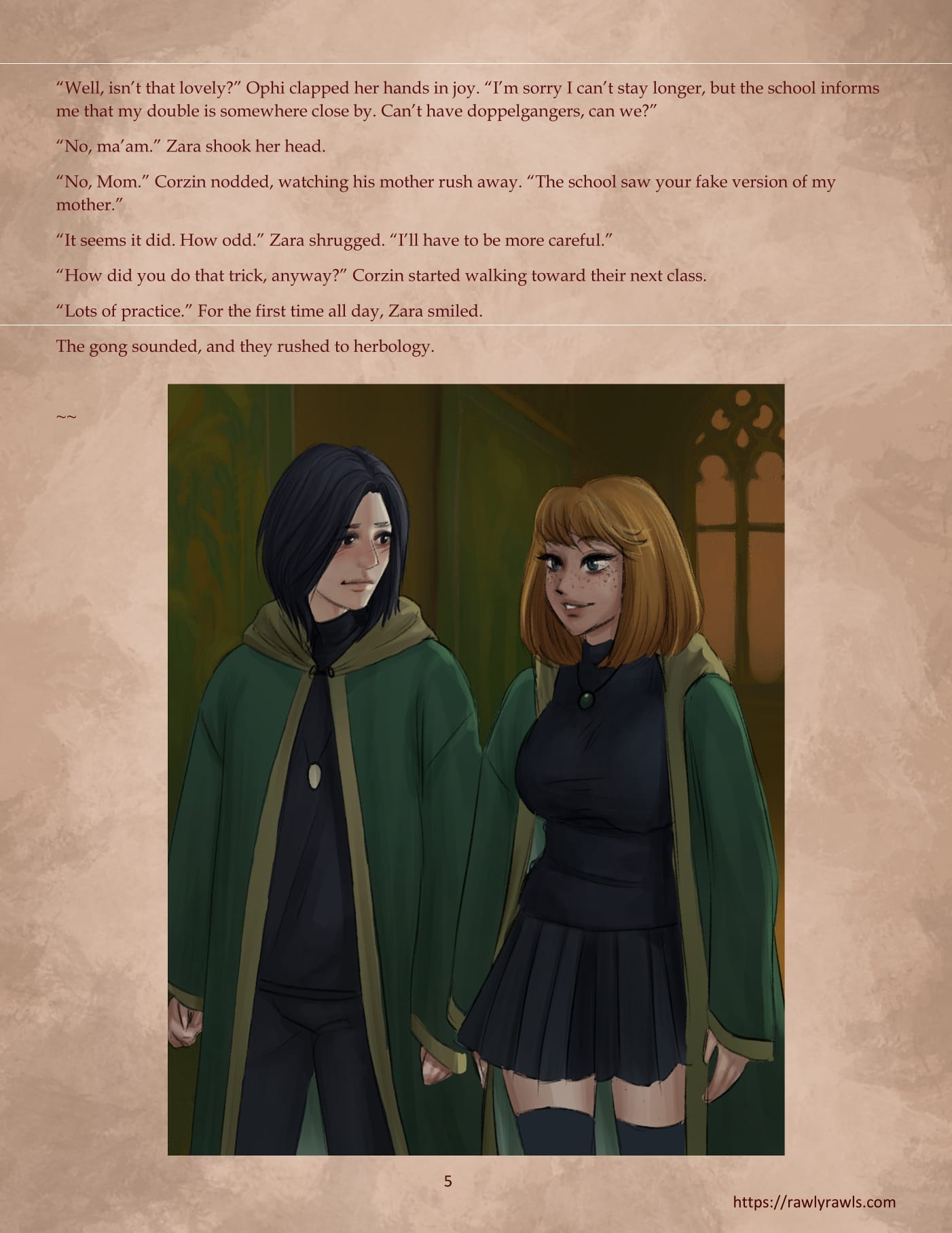 Glergandr University [CreamCadet , Rawly Rawls] Chapter 2 - Page 5
