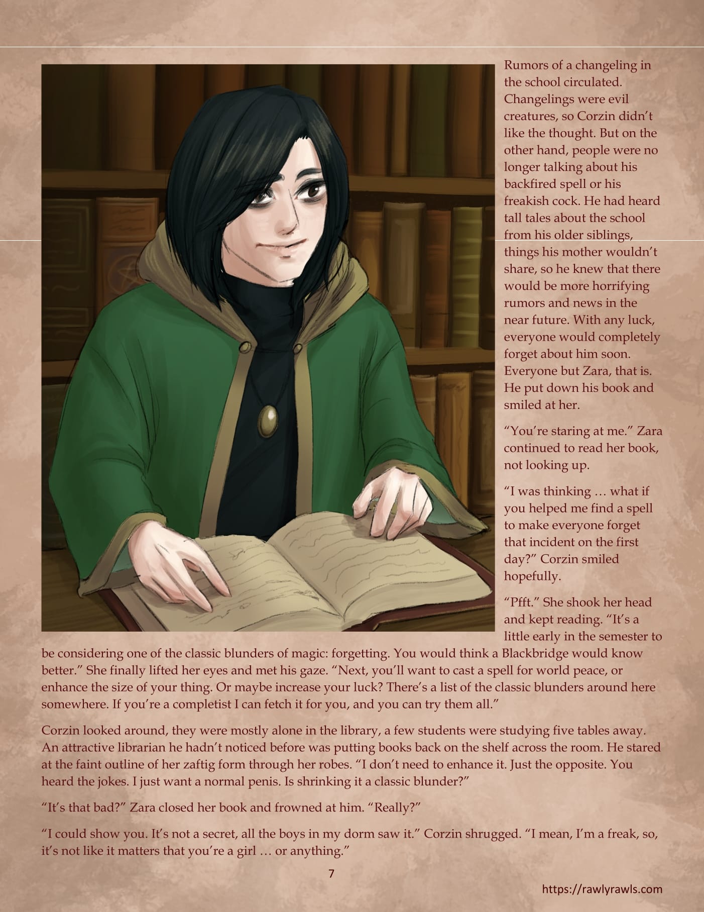 Glergandr University [CreamCadet , Rawly Rawls] Chapter 2 - Page 7