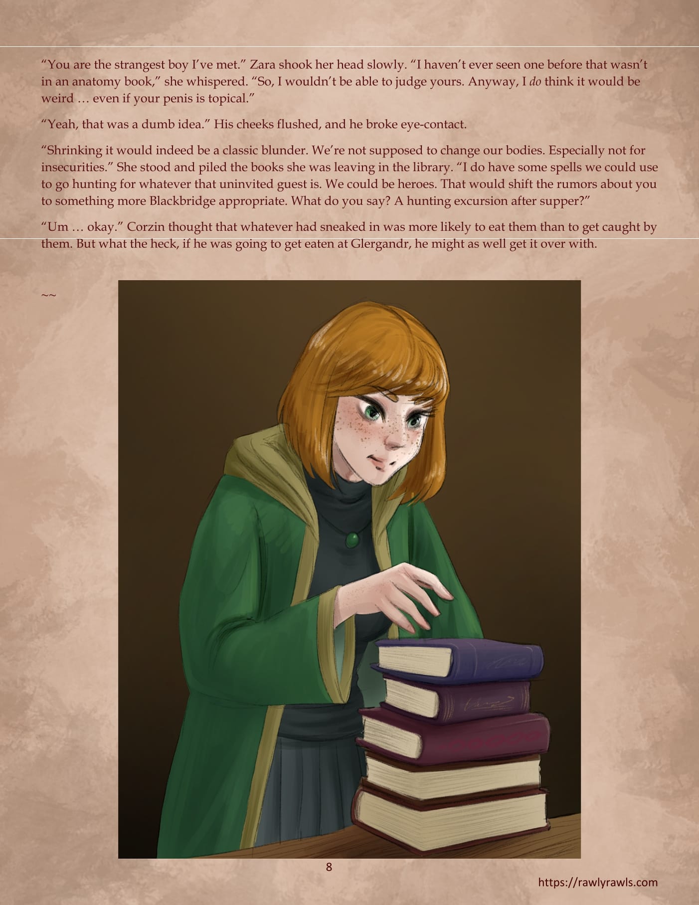 Glergandr University [CreamCadet , Rawly Rawls] Chapter 2 - Page 8