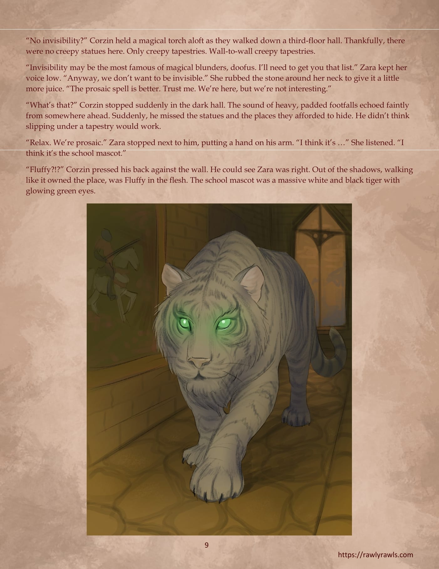 Glergandr University [CreamCadet , Rawly Rawls] Chapter 2 - Page 9