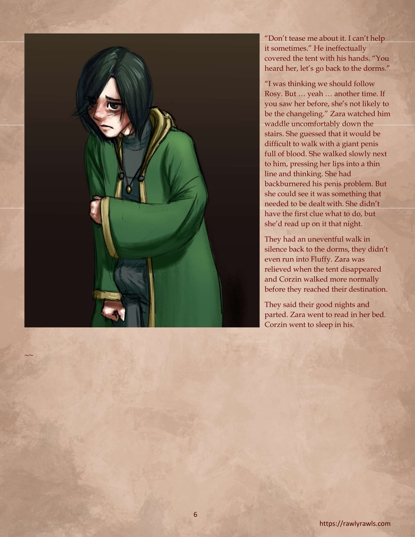Glergandr University [CreamCadet , Rawly Rawls] Chapter 3 - Page 6