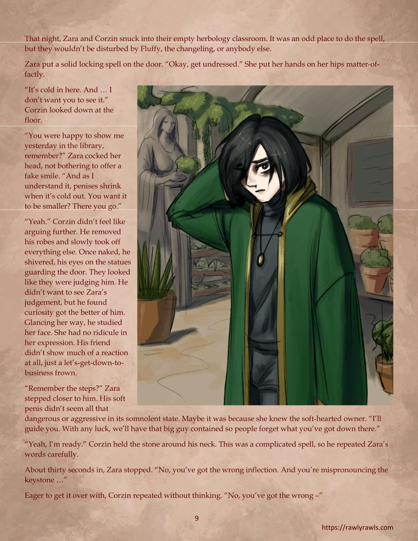Glergandr University [CreamCadet , Rawly Rawls] Chapter 3 - Page 9
