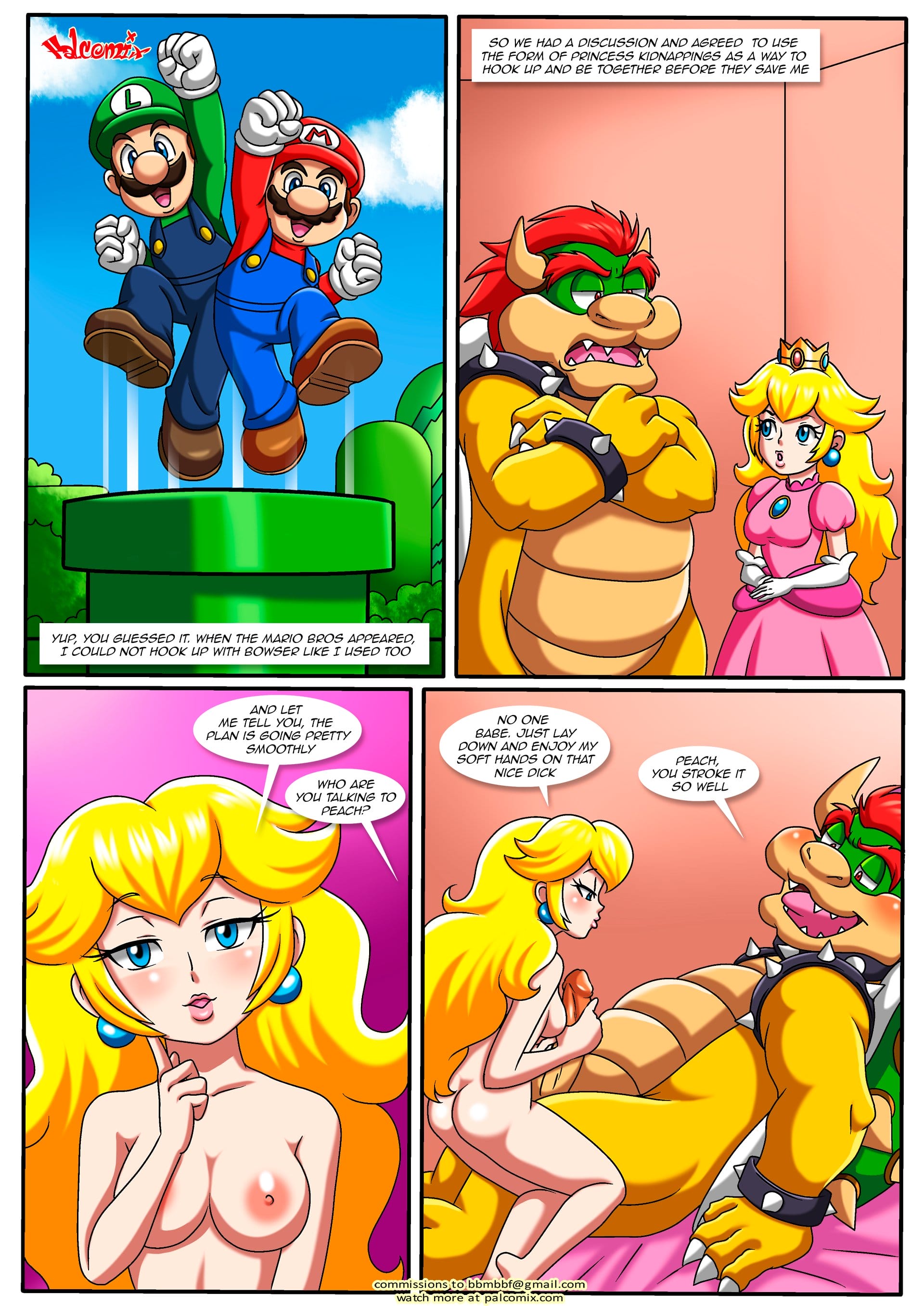 The Mushroom Kingdom Secret (Mario Series) [PalComix] Chapter 1 - Page 8