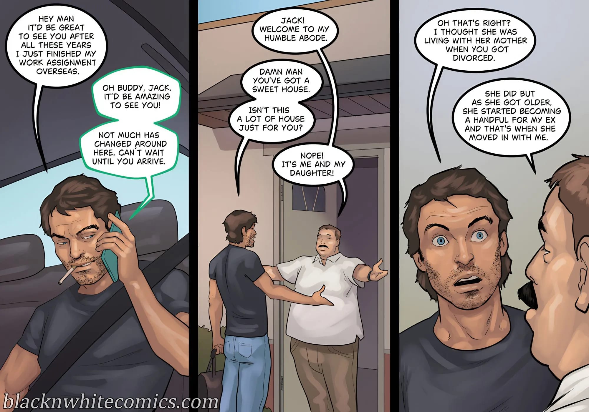 Forbidden Fruit [BlackNWhiteComics] Chapter 1 - Page 2