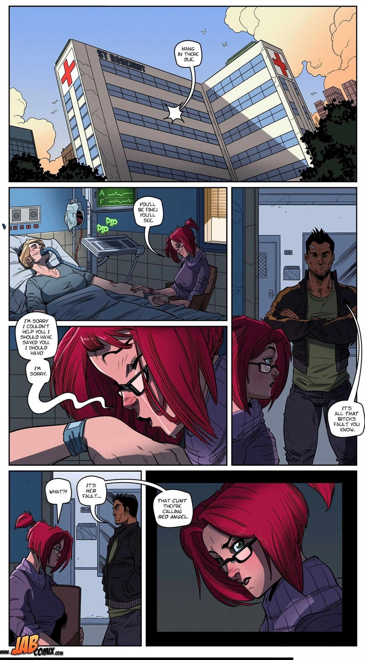 Red Angel [JABComix] Chapter 2 - Page 8