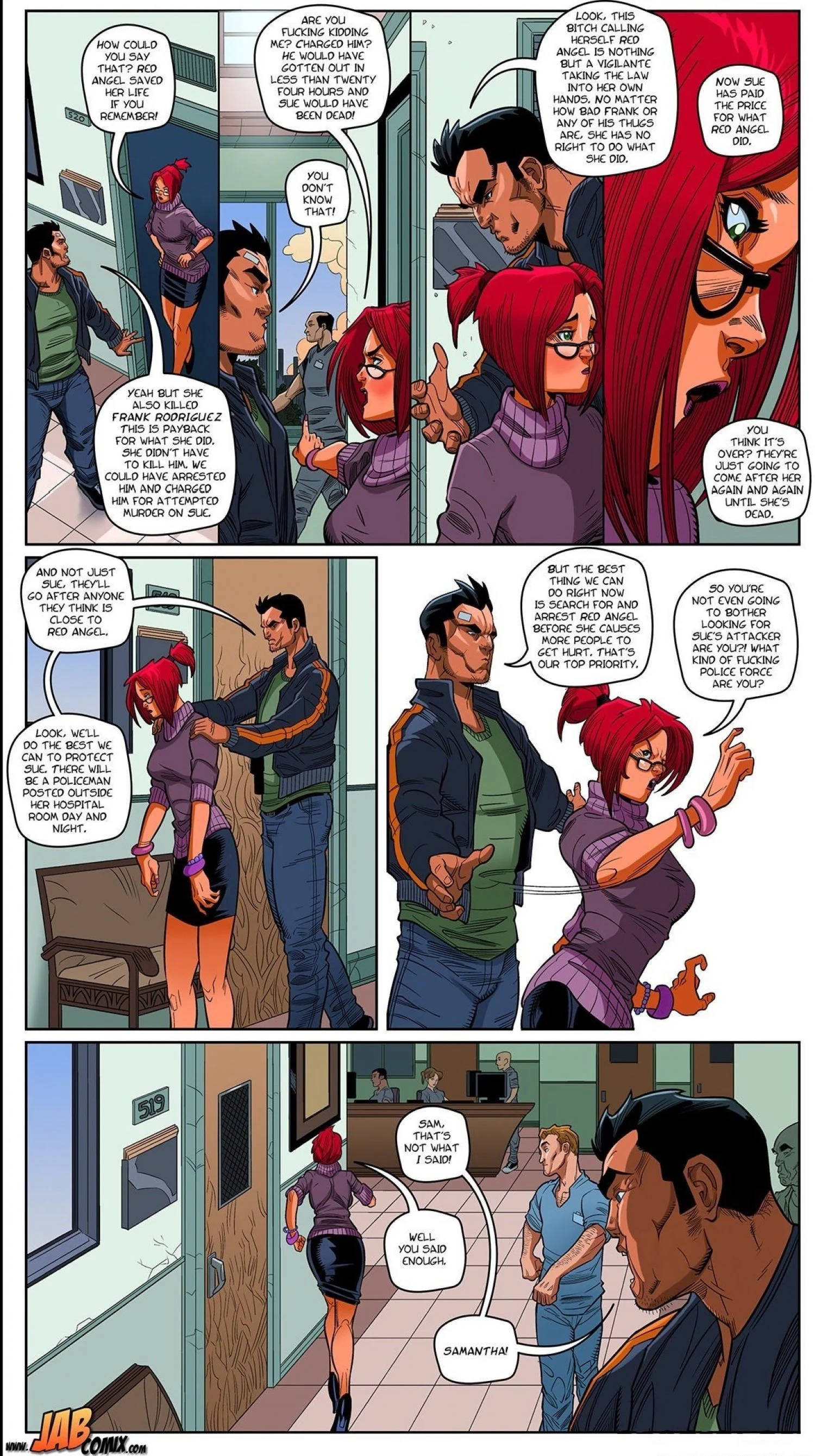 Red Angel [JABComix] Chapter 2 - Page 9