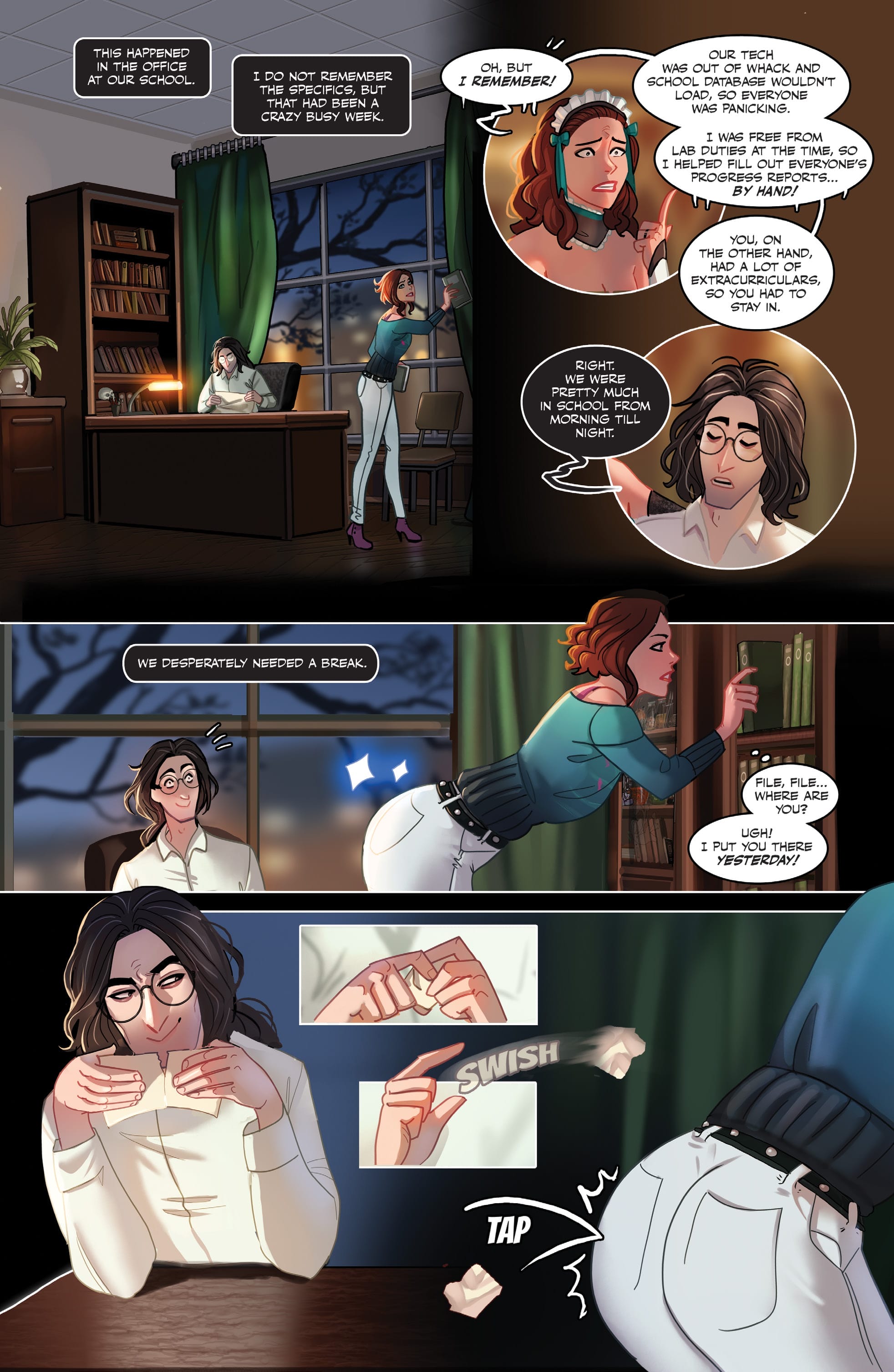 Crimson after Hours [Stjepan Sejic] Chapter 1 - Page 107