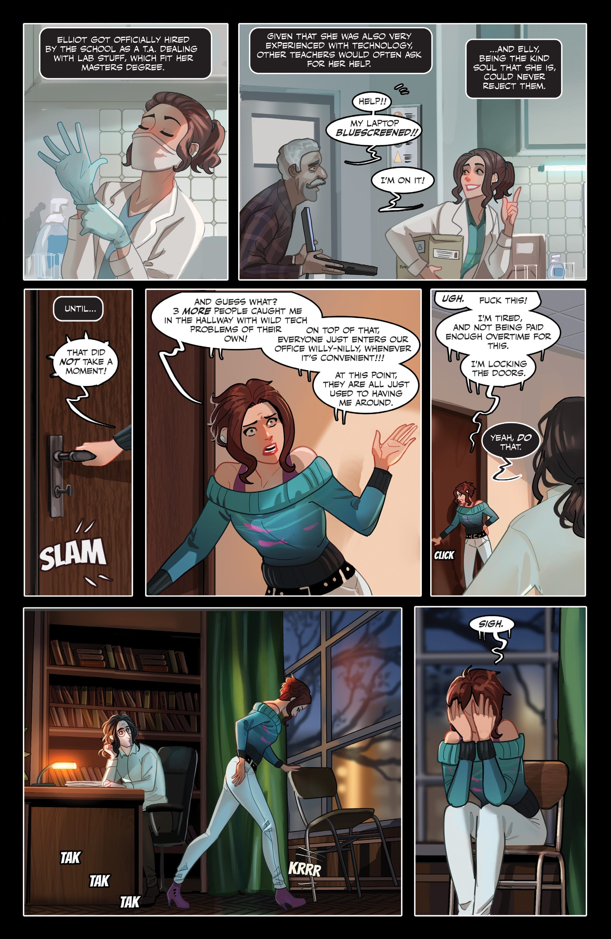 Crimson after Hours [Stjepan Sejic] Chapter 1 - Page 110