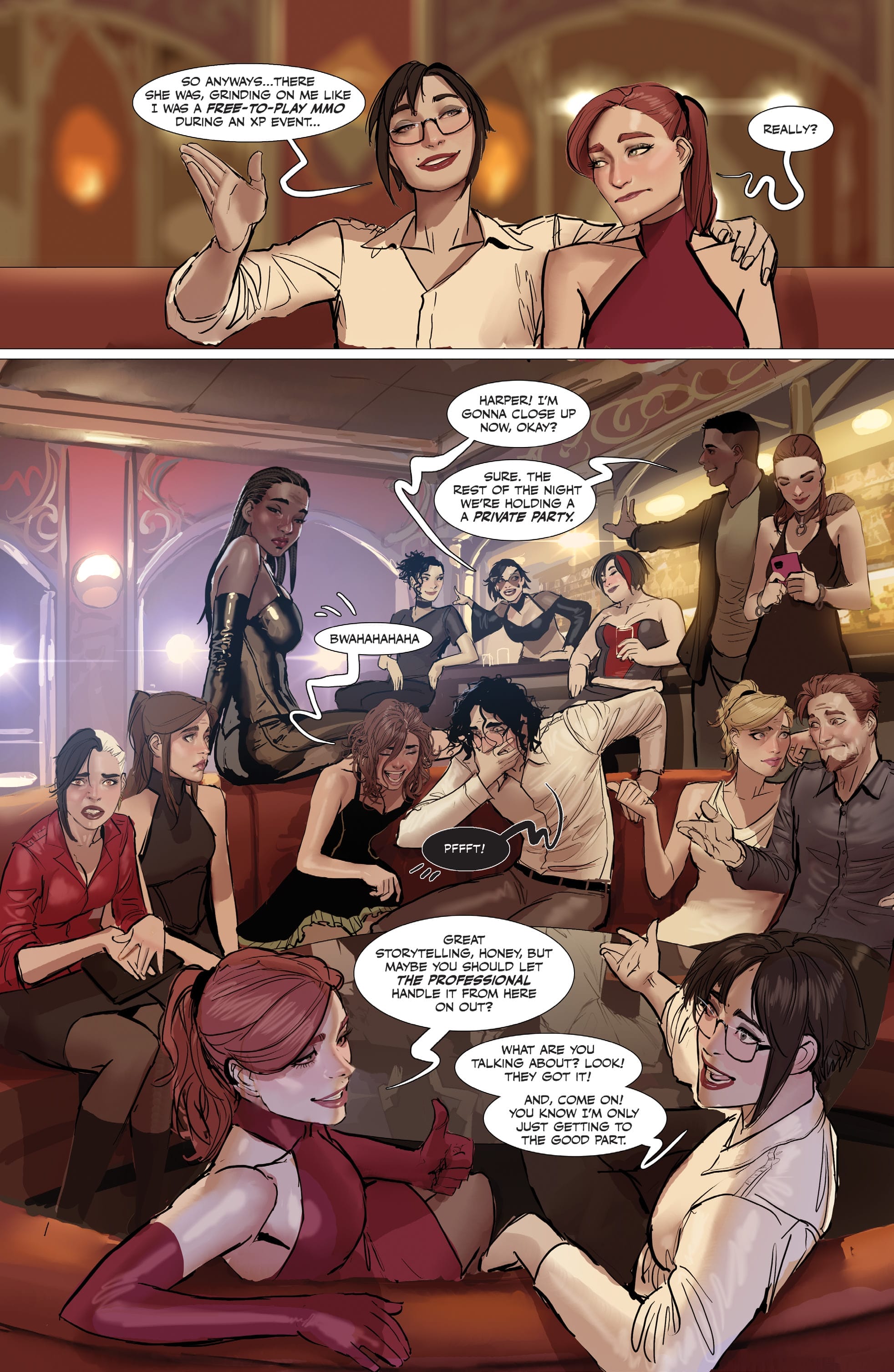 Crimson after Hours [Stjepan Sejic] Chapter 1 - Page 13