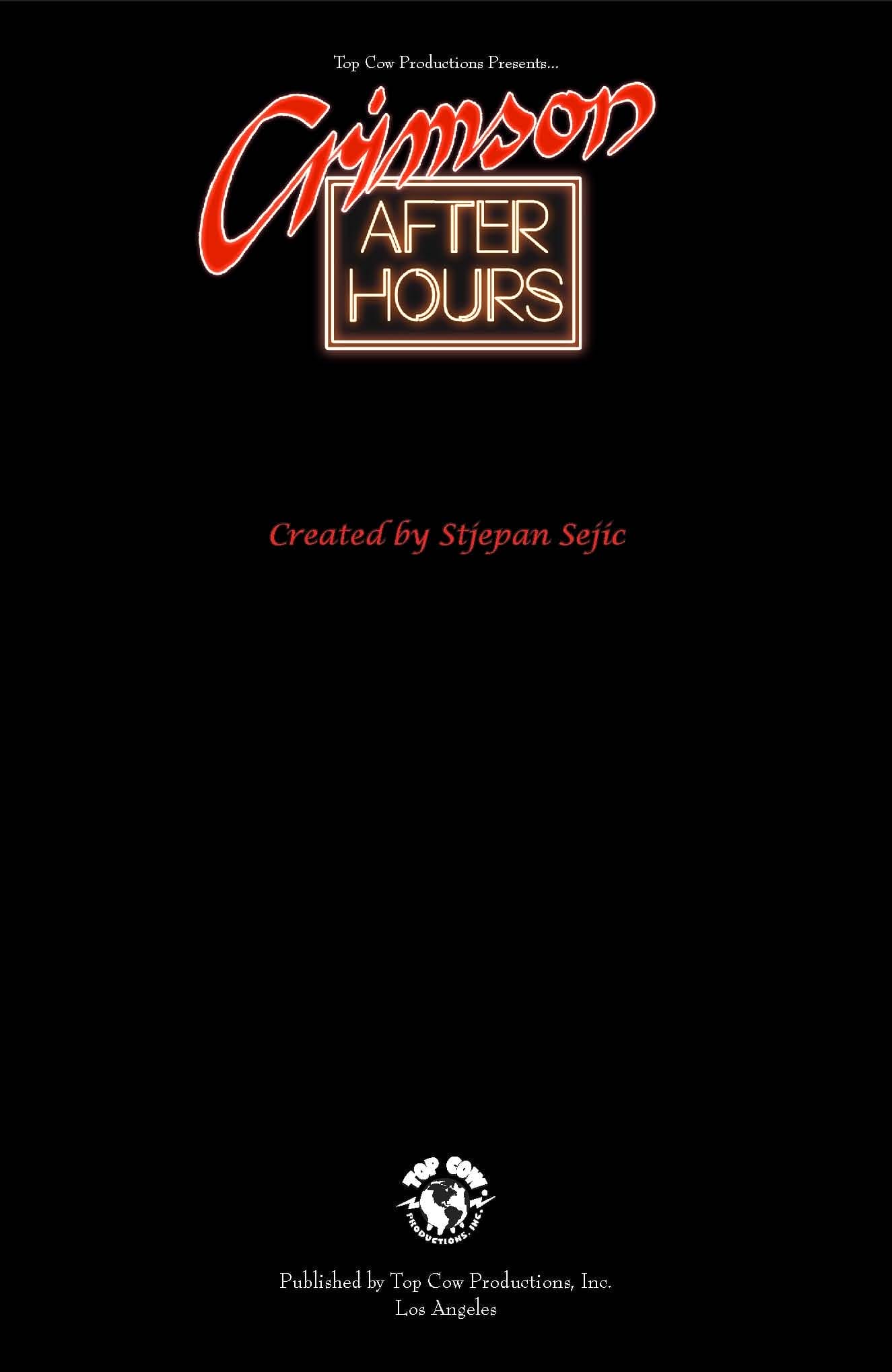 Crimson after Hours [Stjepan Sejic] Chapter 1 - Page 2