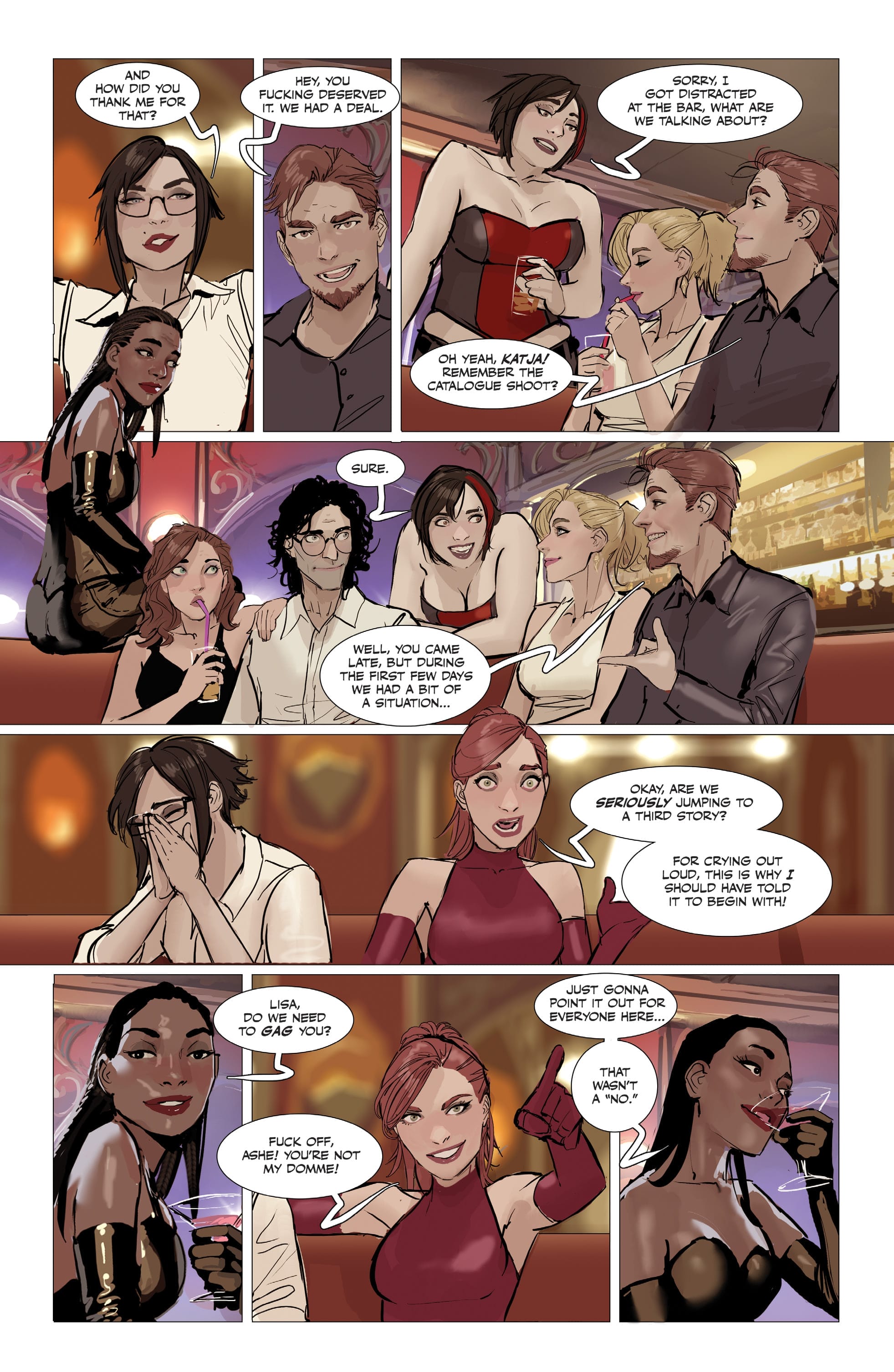 Crimson after Hours [Stjepan Sejic] Chapter 1 - Page 21