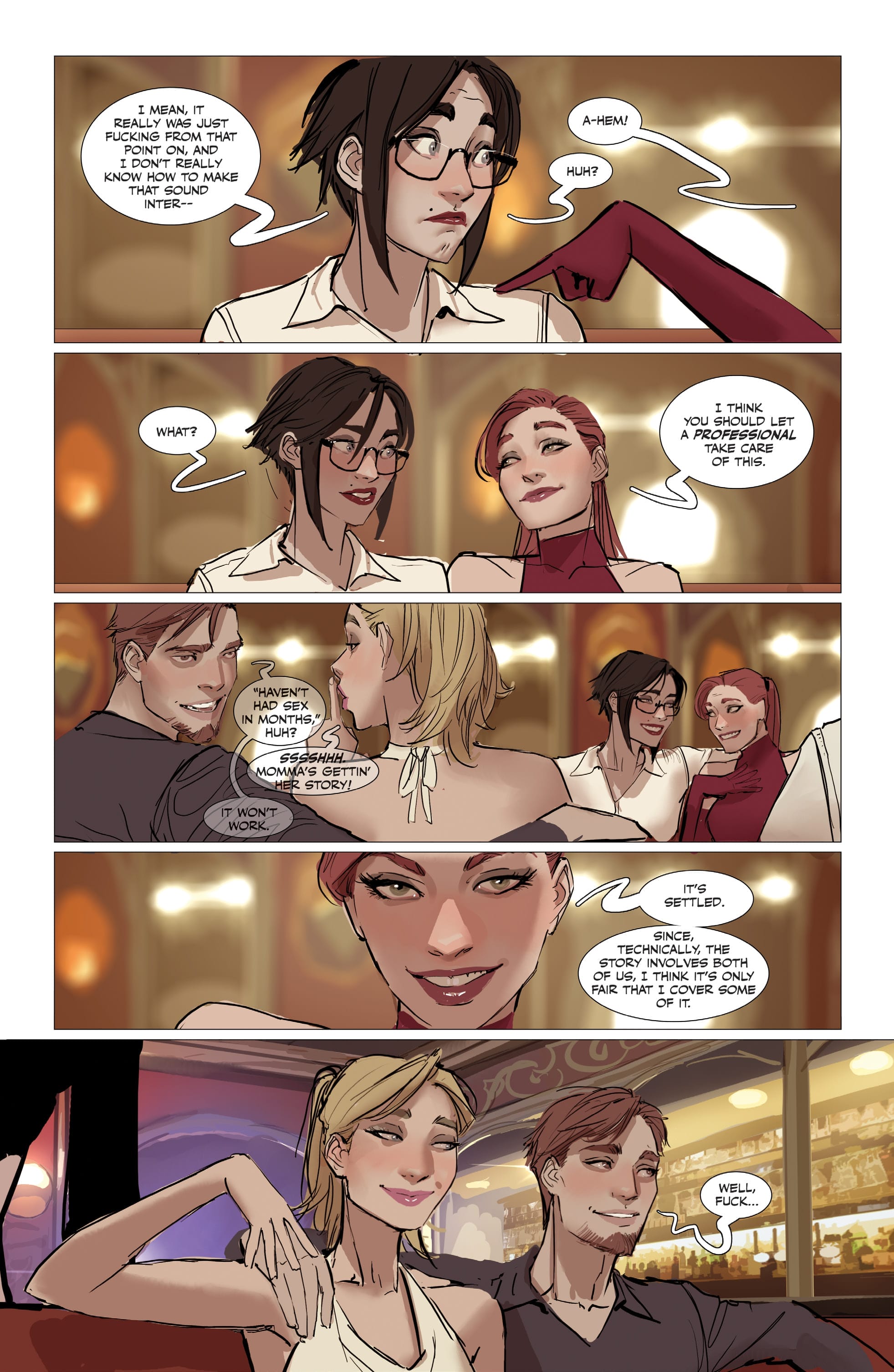 Crimson after Hours [Stjepan Sejic] Chapter 1 - Page 42