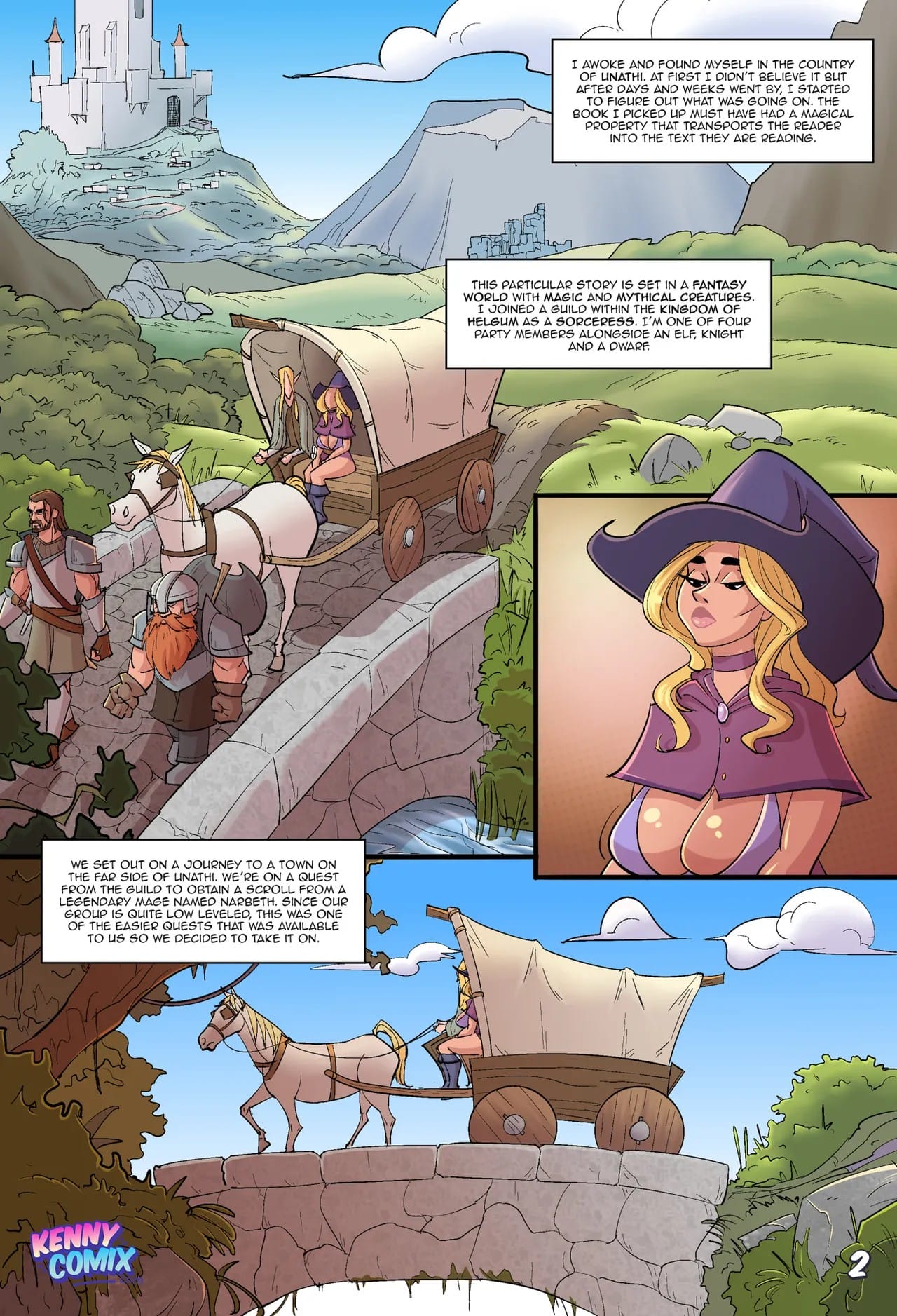 Dirty Tales Of A Librarian [John Coffe , KennyComix] Chapter 1 - Page 3