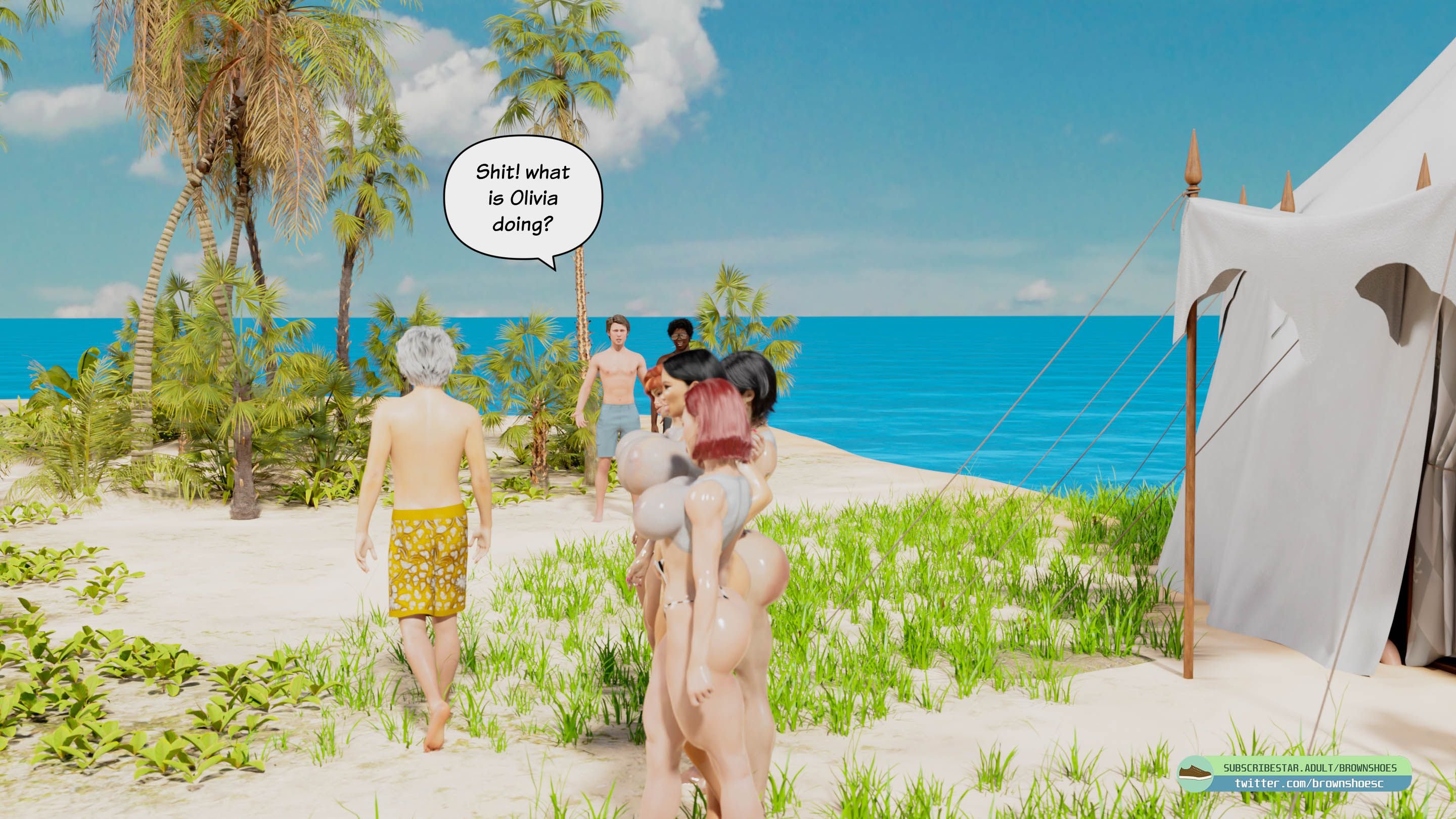 B.S Stories [Brown Shoes] The Wet TShirt Contest - Chapter 2 - Page 55