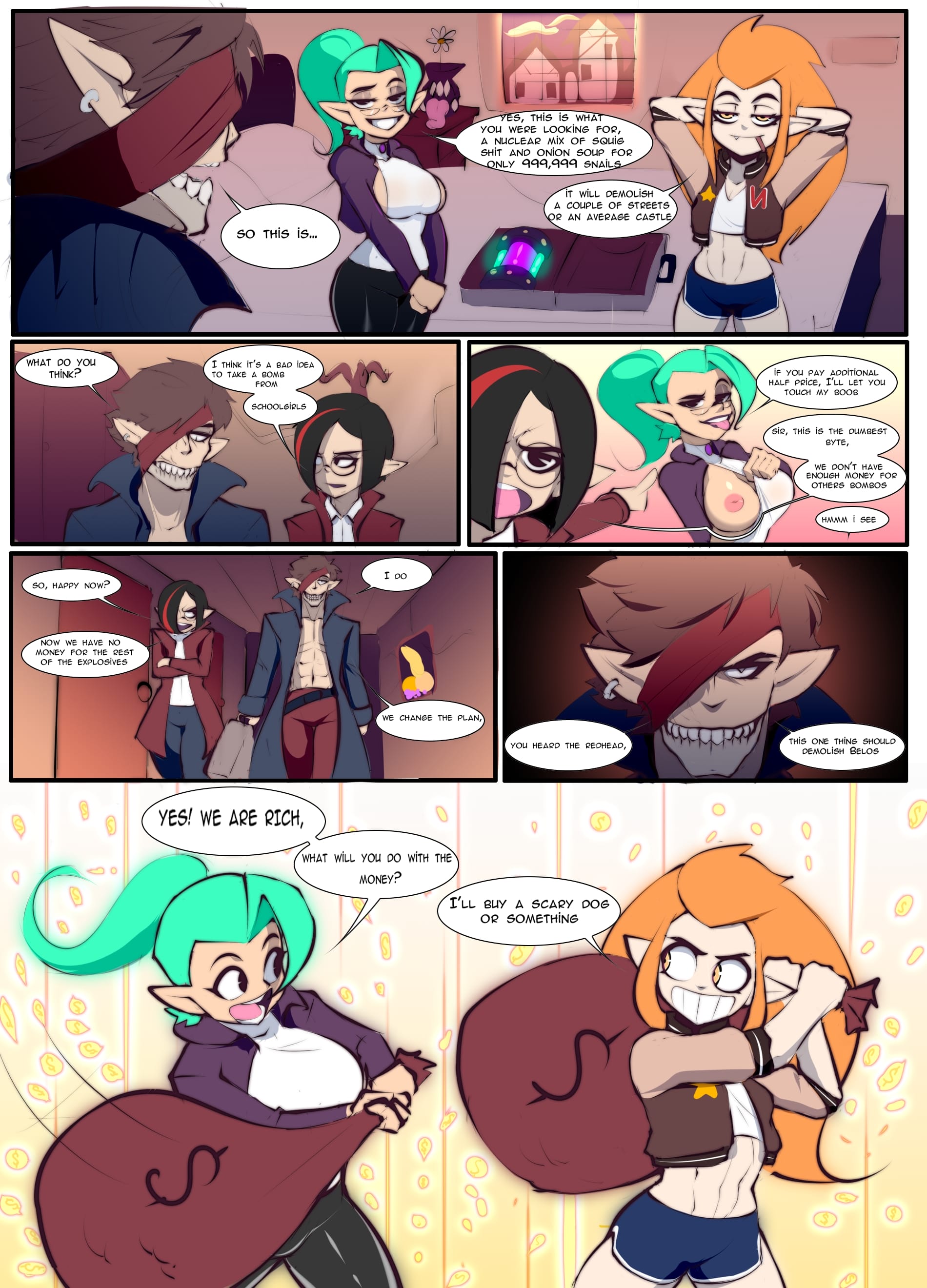 Odalia x Eda x Hunter Comic (The Owl House) [Dgoger] Chapter 1 - Page 3