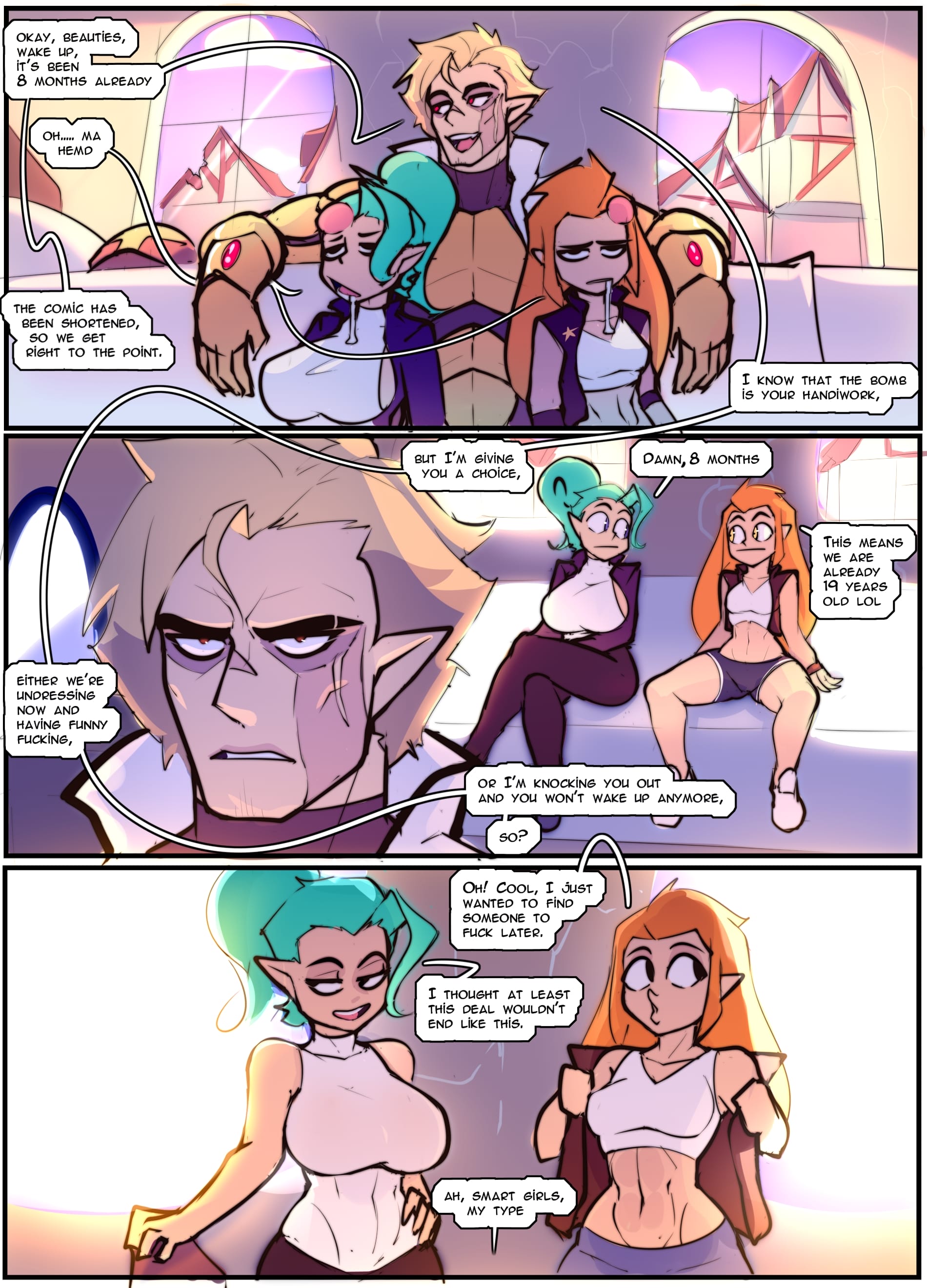 Odalia x Eda x Hunter Comic (The Owl House) [Dgoger] Chapter 1 - Page 9