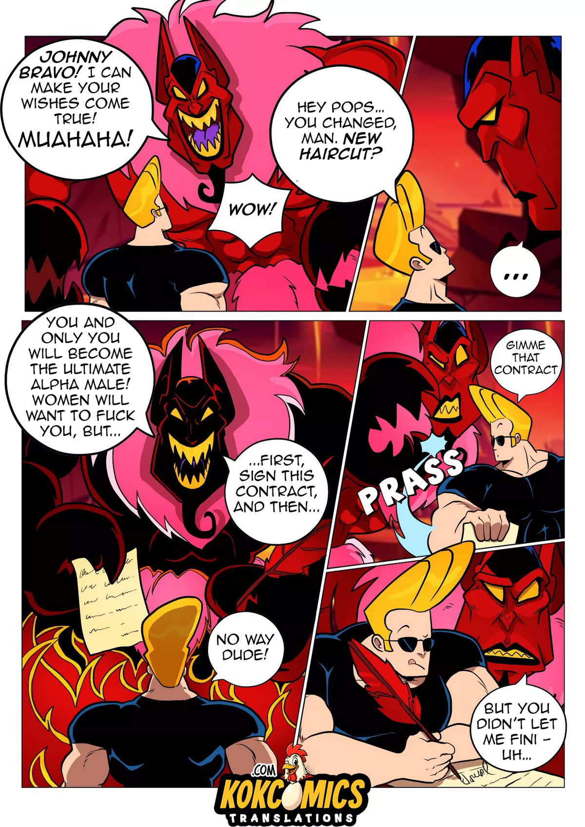 Johnny Bravo [Gansoman] Chapter 1 - Page 4