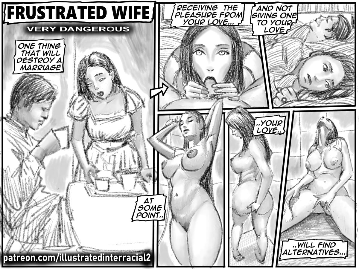 Frustrated Wife – Very Dangerous [IllustratedInterracial] Chapter 1 - Page 2