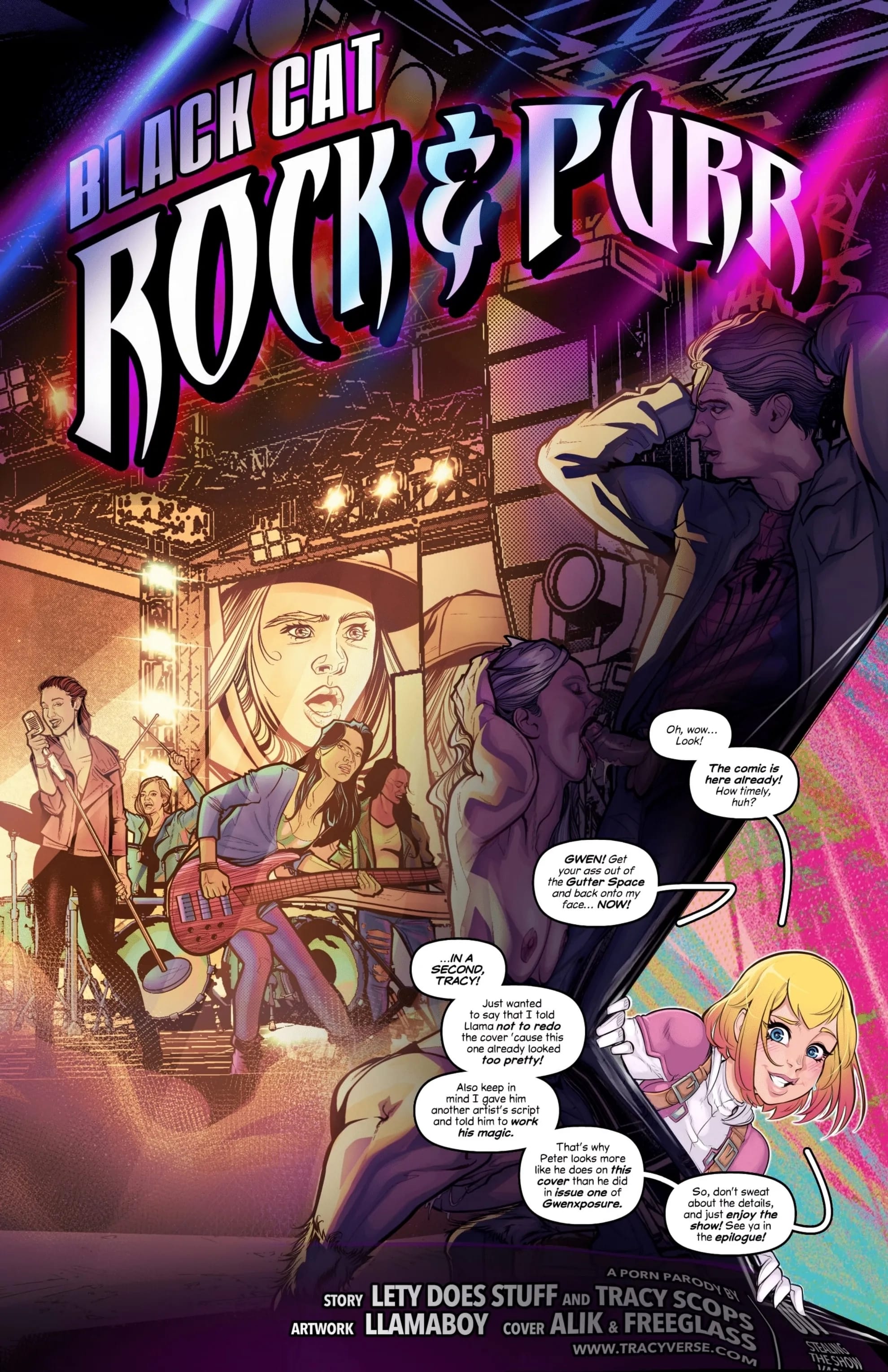 Rock & Purr (Spider-Man) [Tracy Scops] Chapter 1 - Page 1