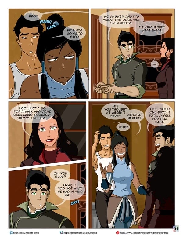 Intimate Meeting (The Legend of Korra) [Area] Chapter 1 - Page 32