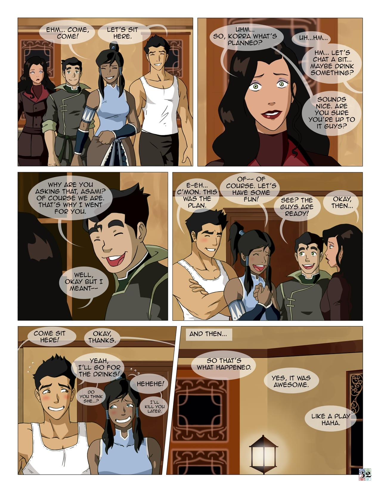 Intimate Meeting (The Legend of Korra) [Area] Chapter 1 - Page 33