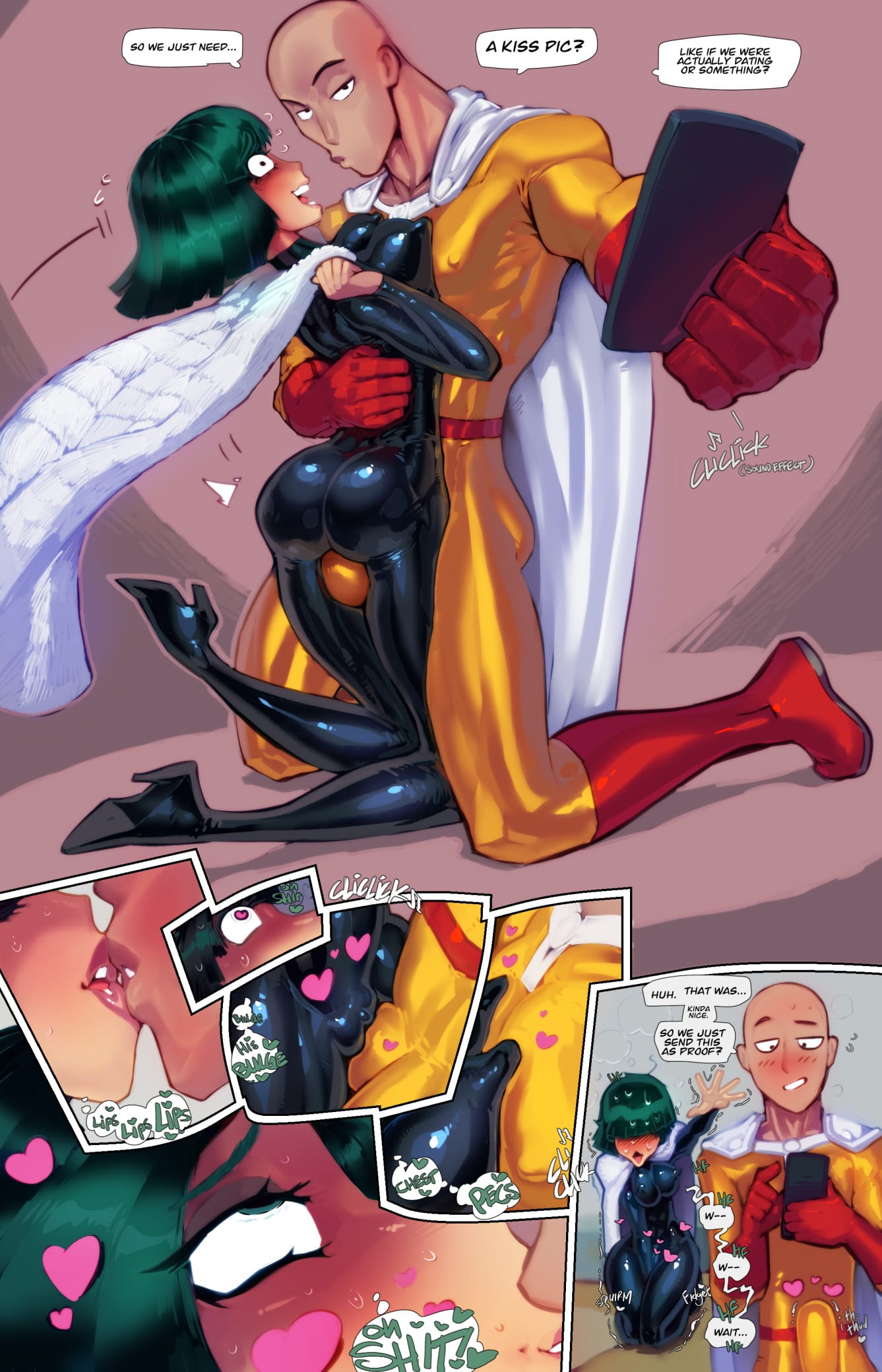 Serious Valentine Make-Out (One-Punch Man) [Fred Perry] Chapter 1 - Page 3