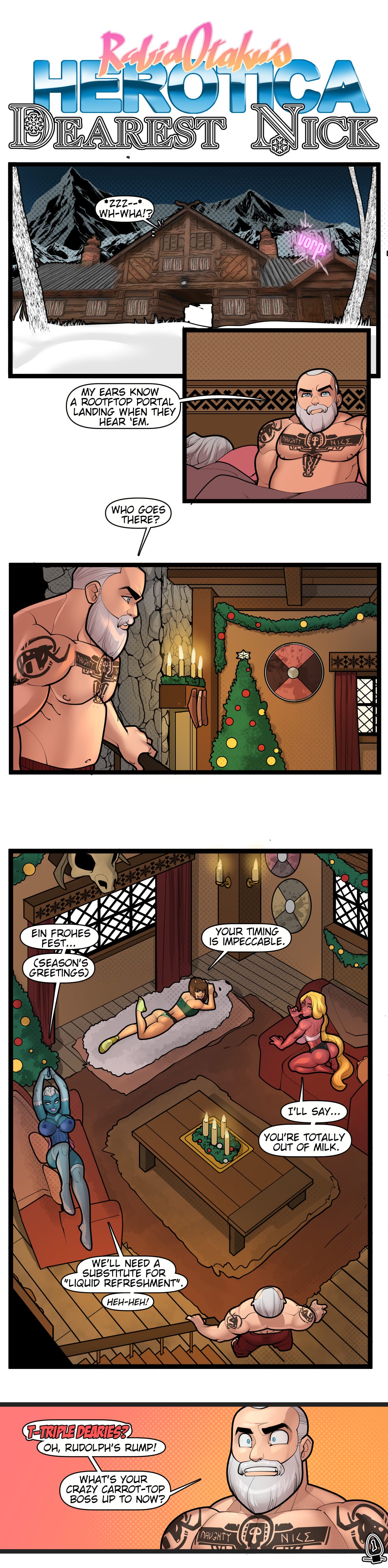 Hero Tales Comics – Mrs. Claus & the Boys [Rabies T Lagomorph] Dearest Nick - Page 1